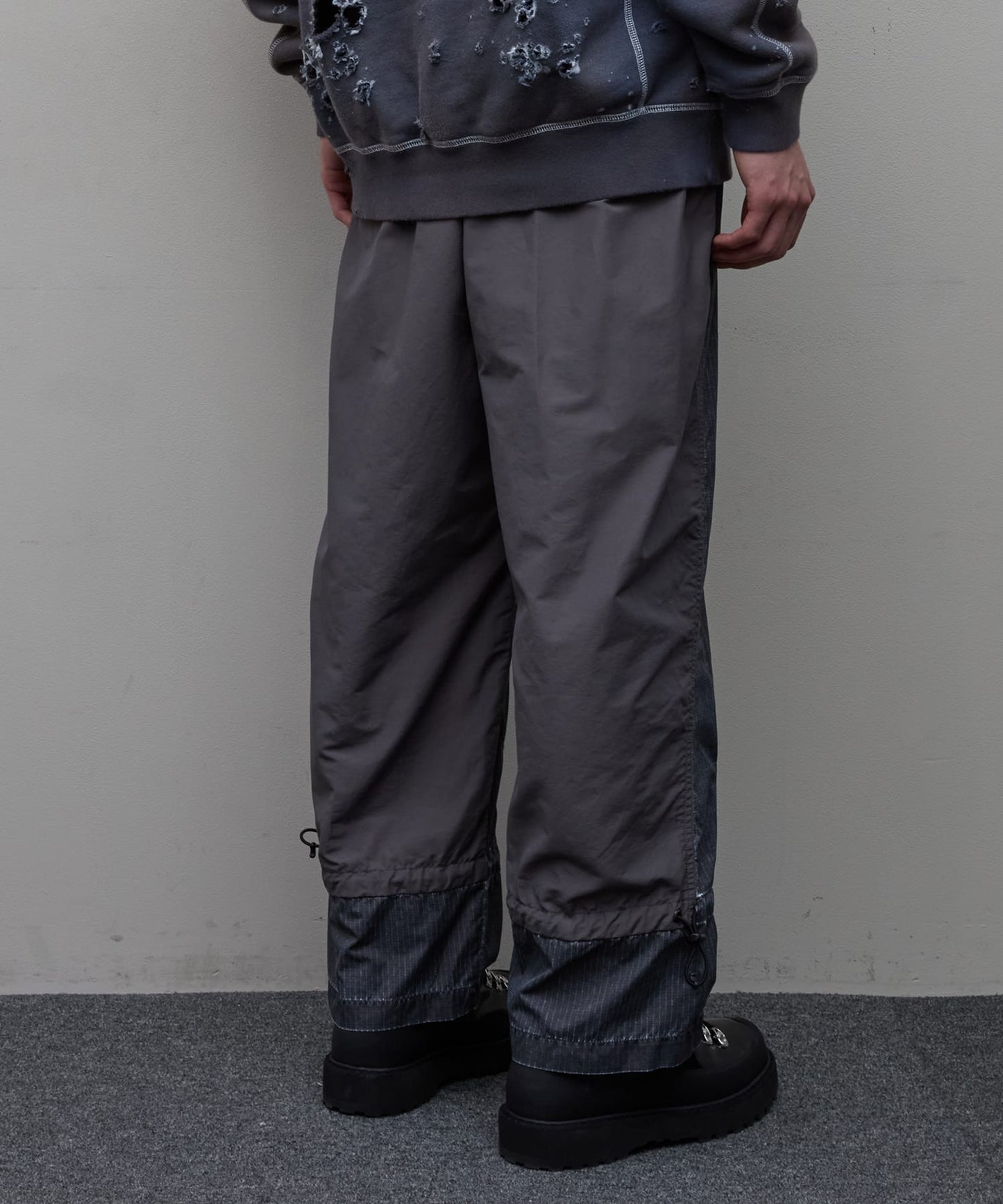 BAL / PIGMENT NYLON TRACK PANT(DARK GRAY)