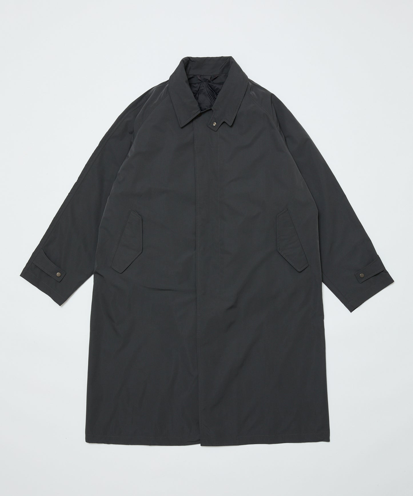 BAL/TAION BALMACAAN COAT WITH DETACHABLE DOWN VEST