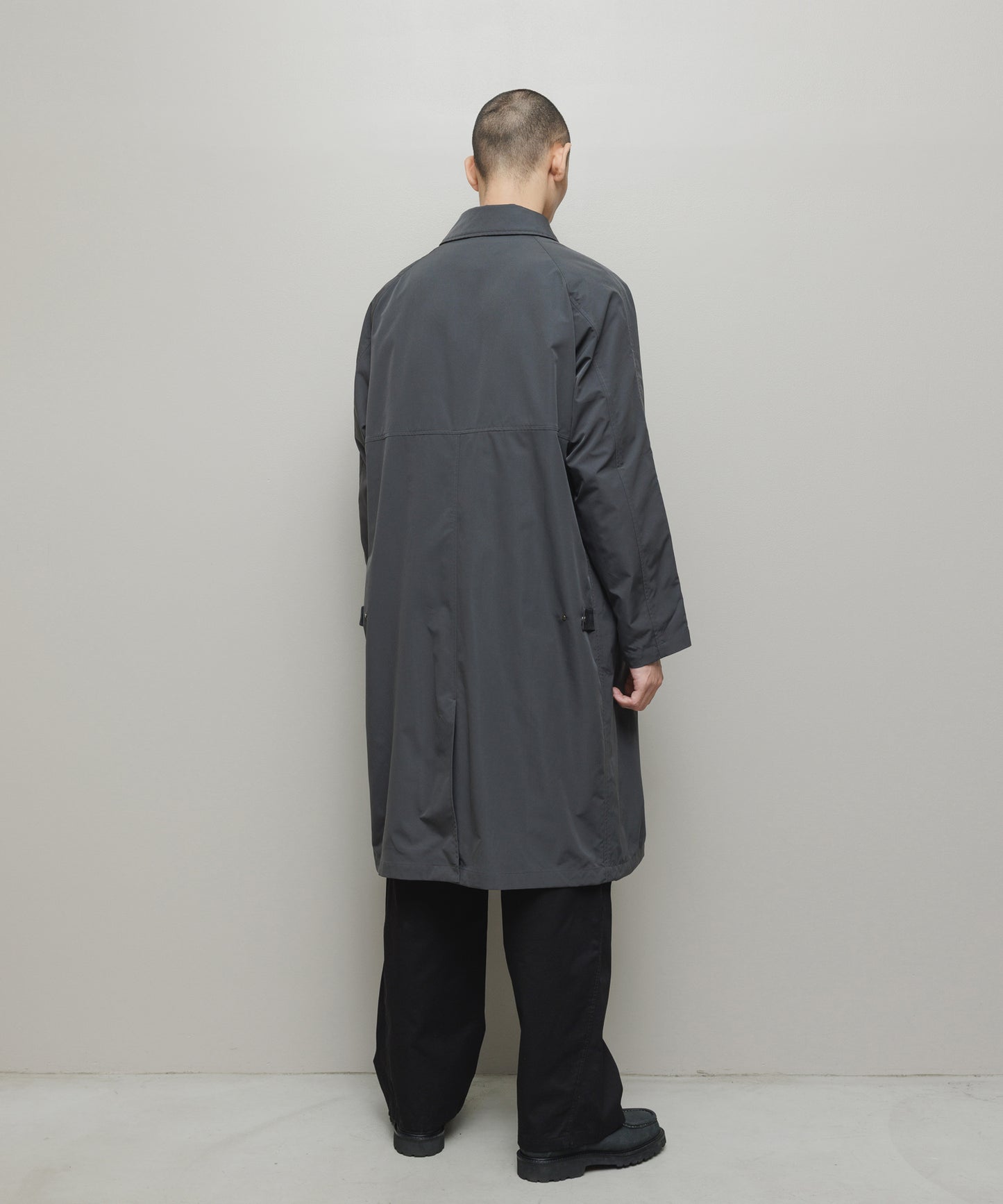 BAL/TAION BALMACAAN COAT WITH DETACHABLE DOWN VEST