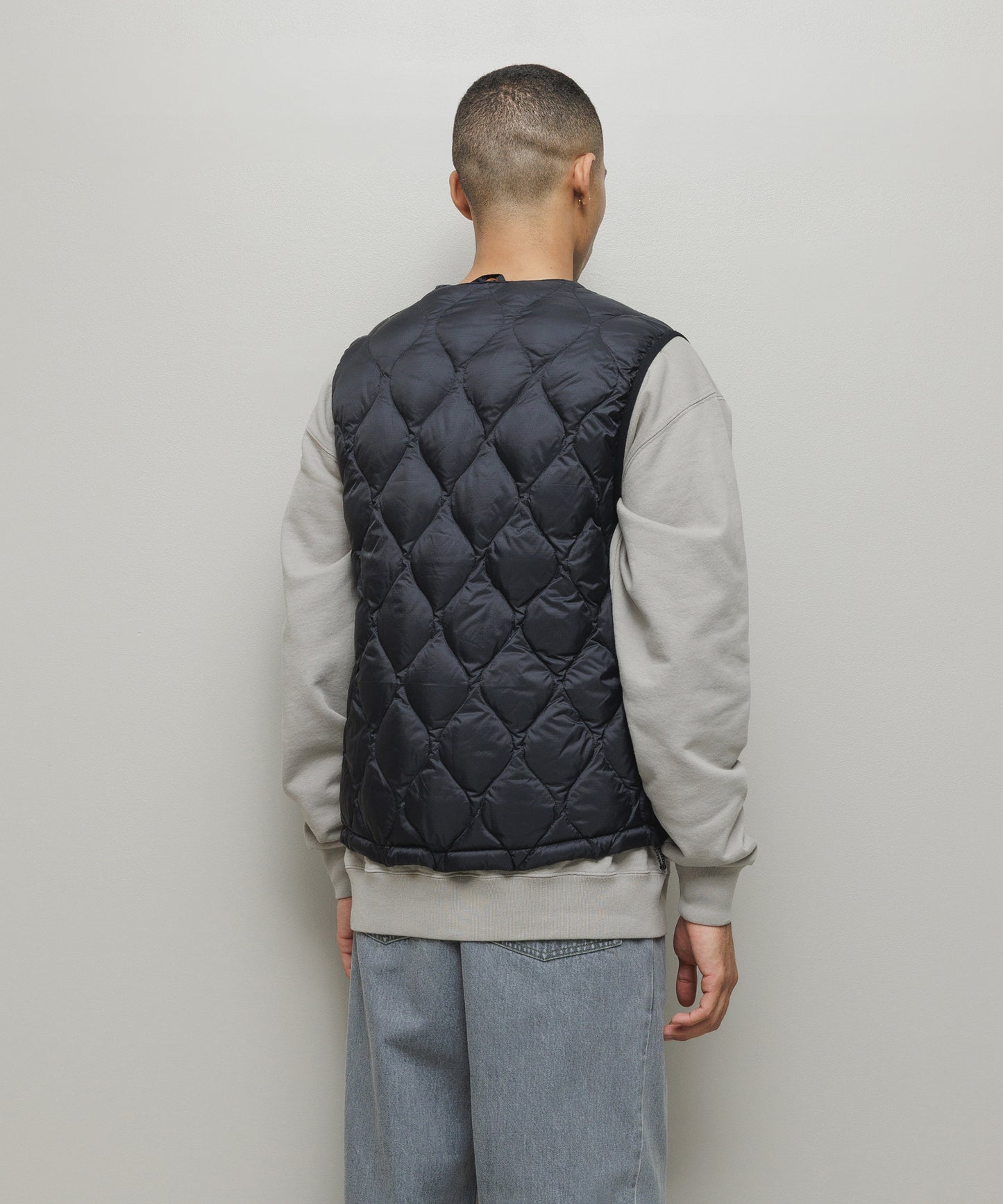 BAL/TAION BALMACAAN COAT WITH DETACHABLE DOWN VEST