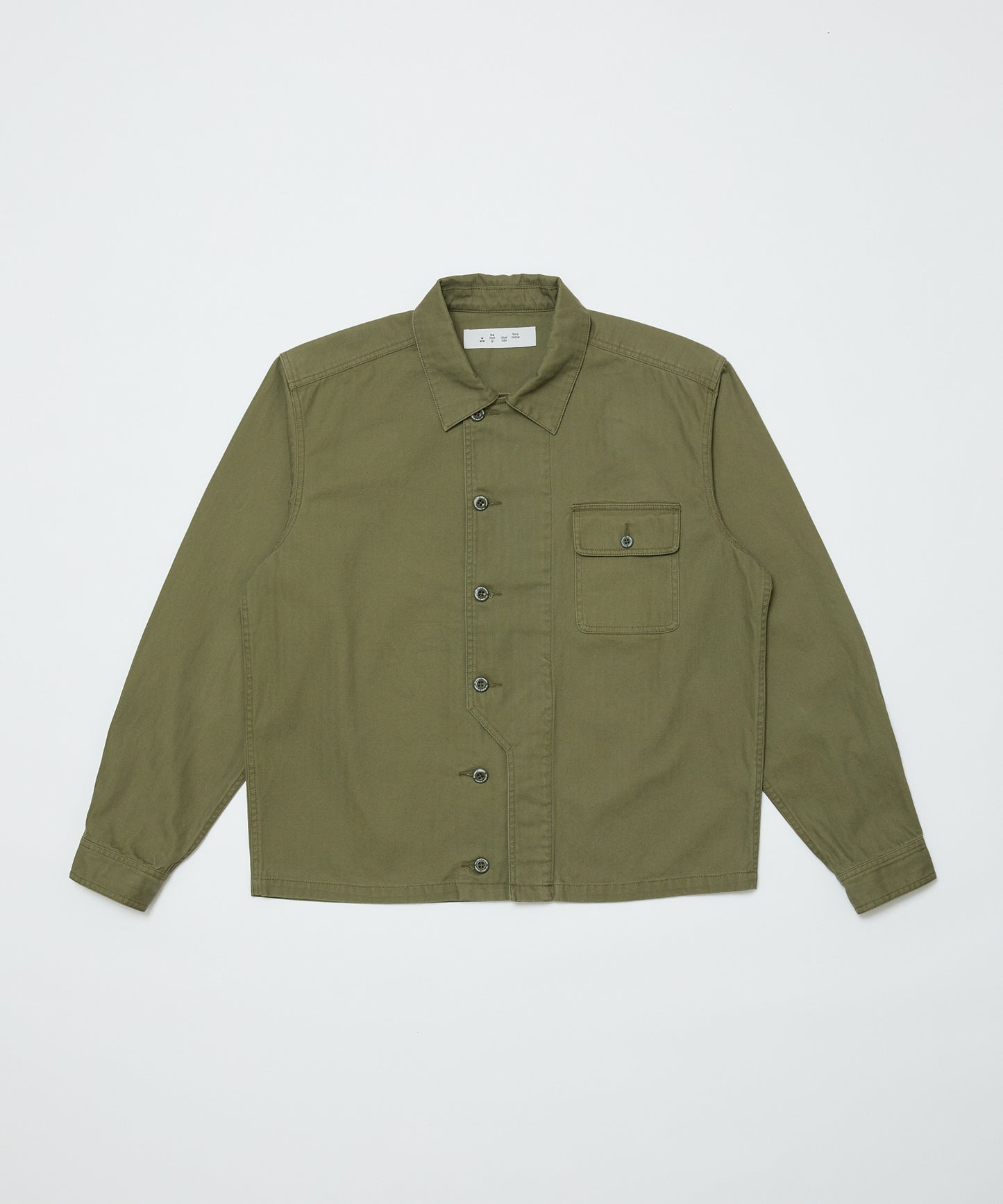 BAL/CREW HERRINGBONE OVER SHIRT