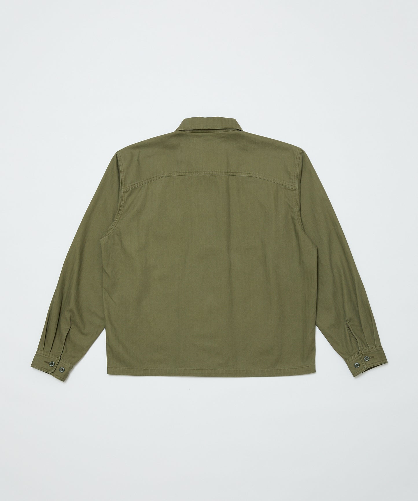 BAL/CREW HERRINGBONE OVER SHIRT