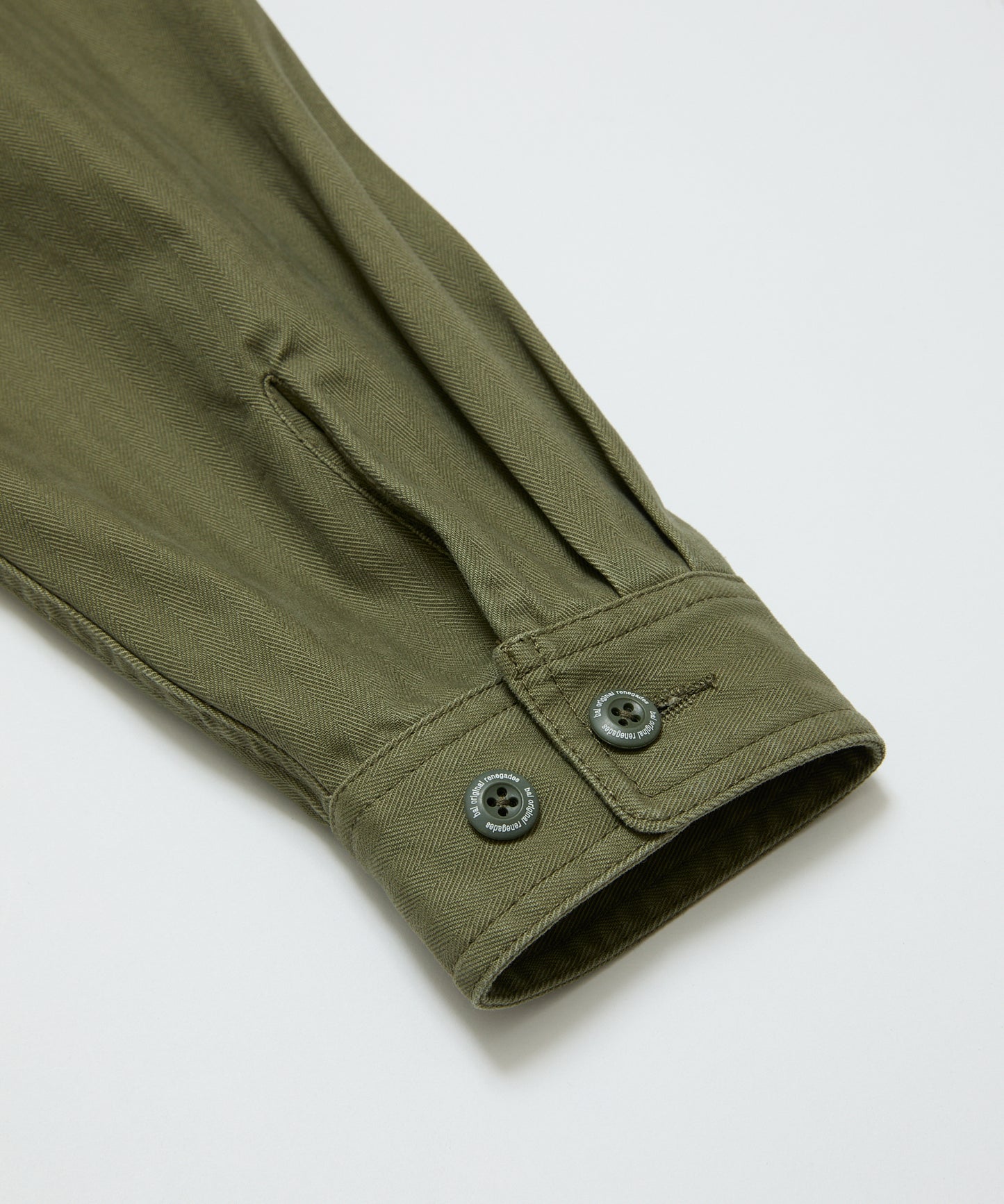 BAL/CREW HERRINGBONE OVER SHIRT