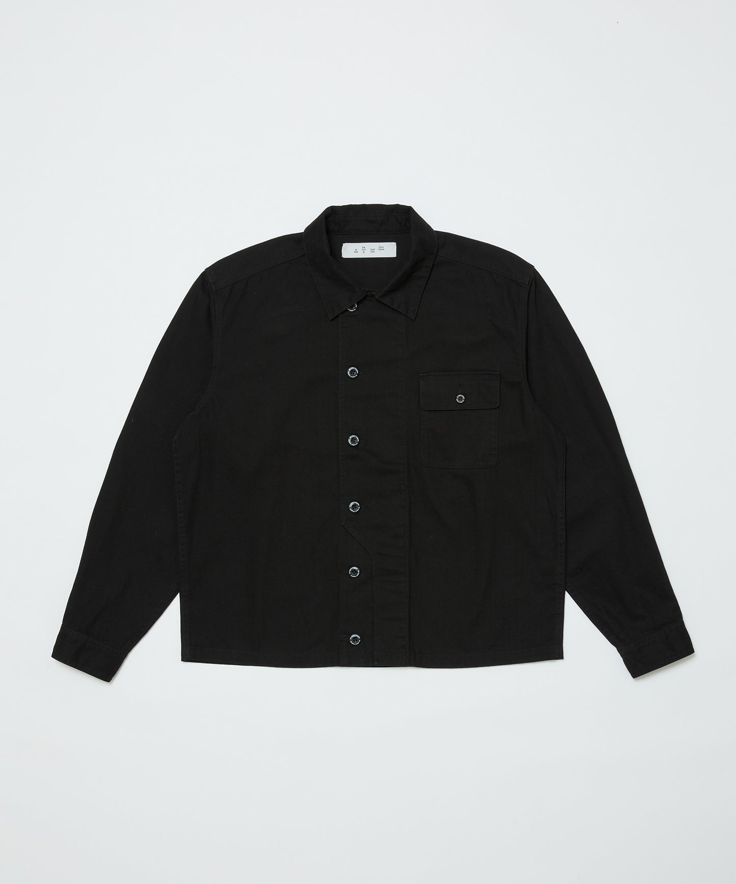 BAL/CREW HERRINGBONE OVER SHIRT