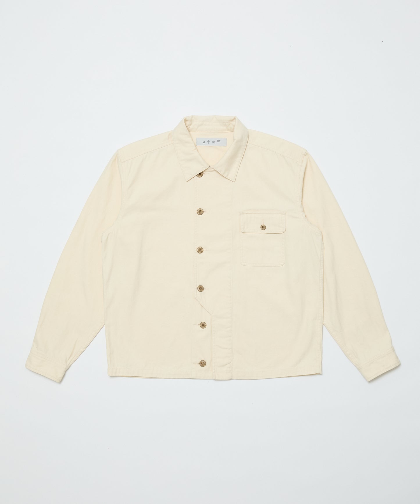 BAL/CREW HERRINGBONE OVER SHIRT