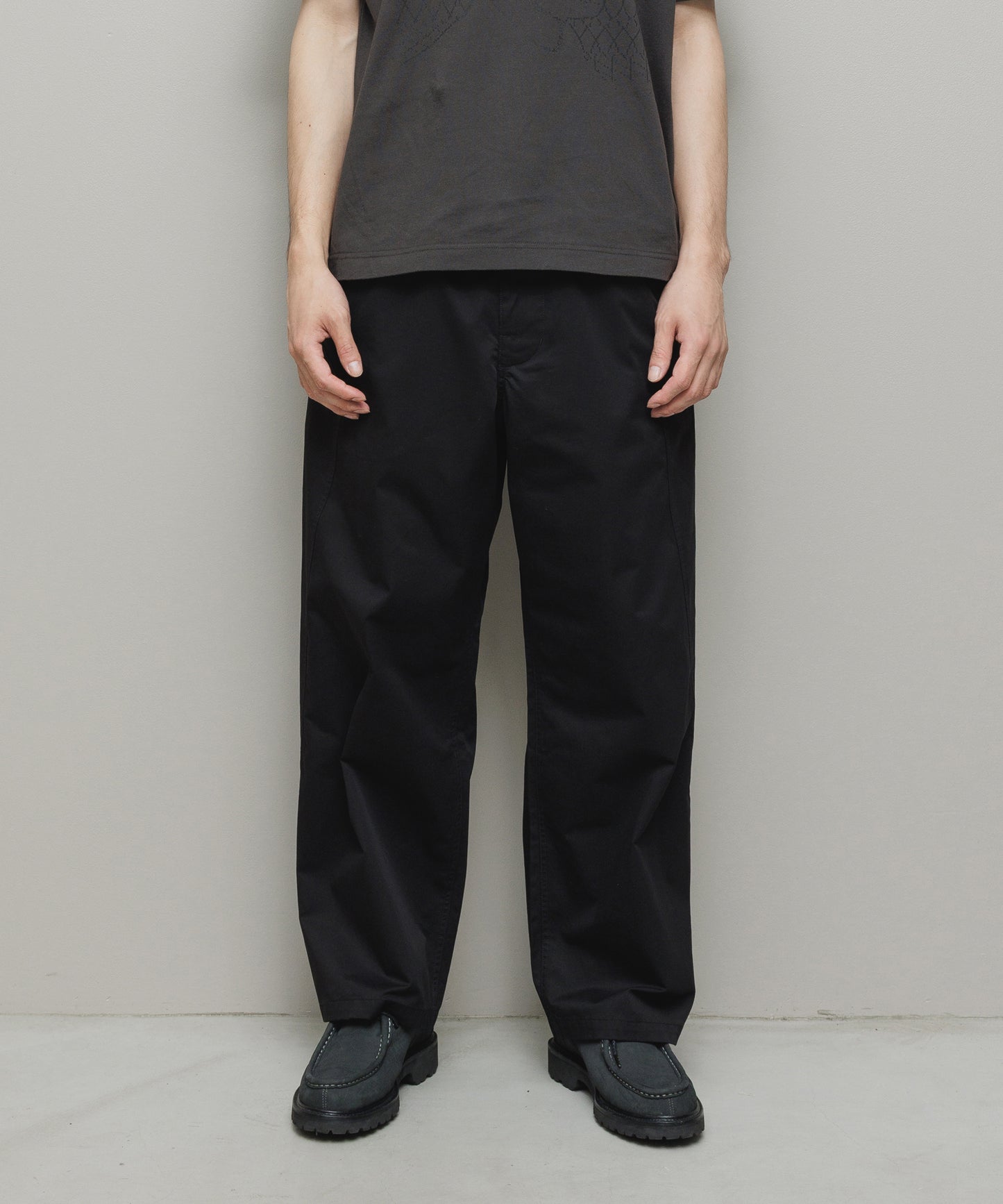 BAL/HERRINGBONE CREW PANT