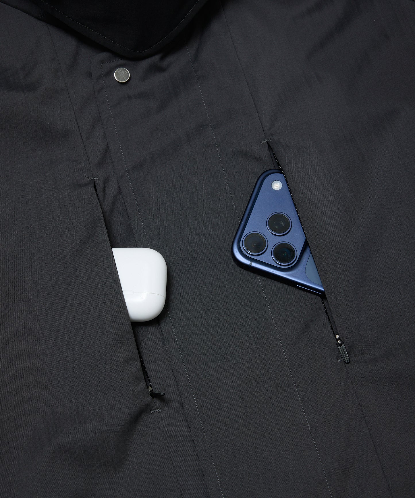 BAL/WATER RESISTANT WOOL BALMACAAN COAT