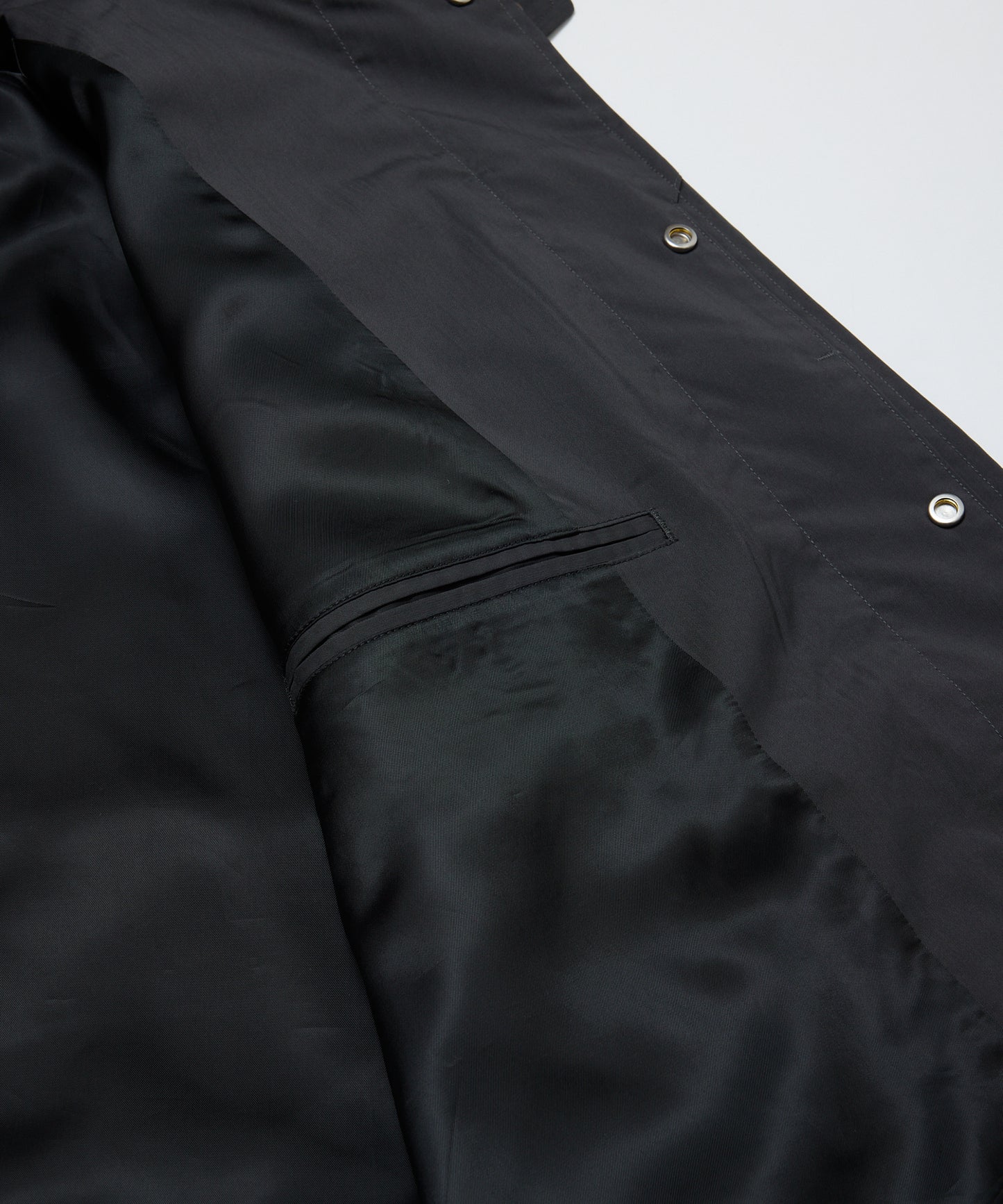 BAL/WATER RESISTANT WOOL BALMACAAN COAT