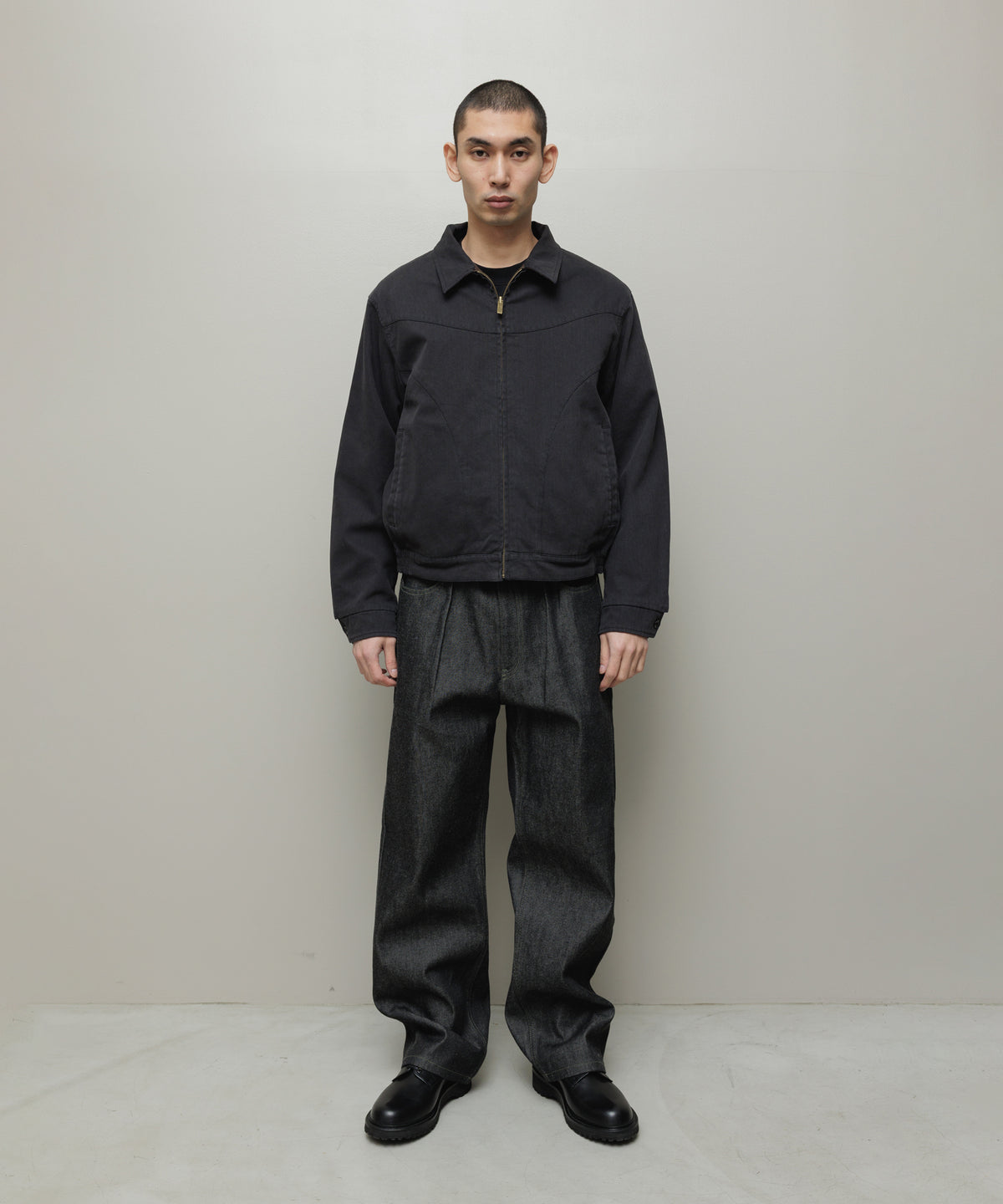 BAL/CORDUROY & CHECKED REVERSIBLE BLOUSON