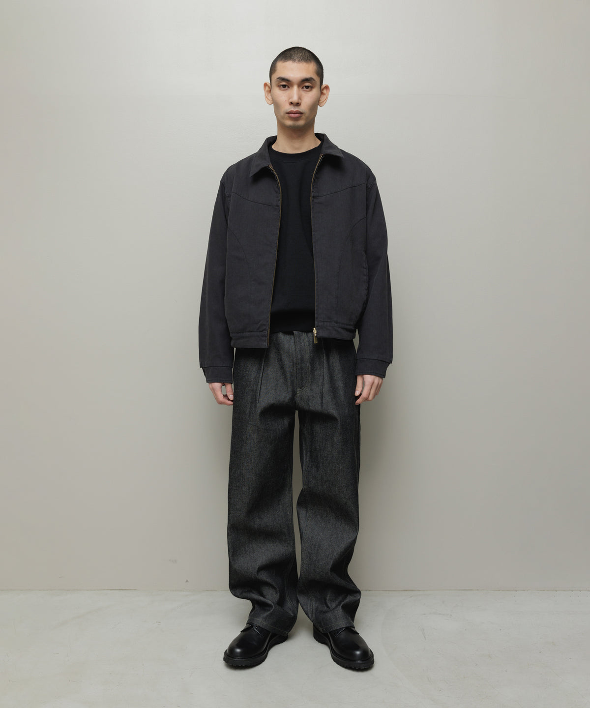 BAL/CORDUROY & CHECKED REVERSIBLE BLOUSON