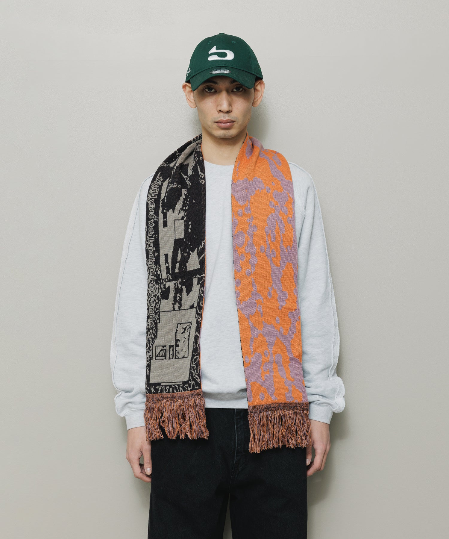 BAL/JACQUARD KNIT SOCCER SCARF – Re'verth ONLINE SHOP