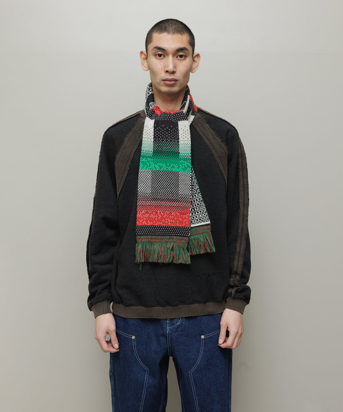 BAL/JACQUARD KNIT SOCCER SCARF