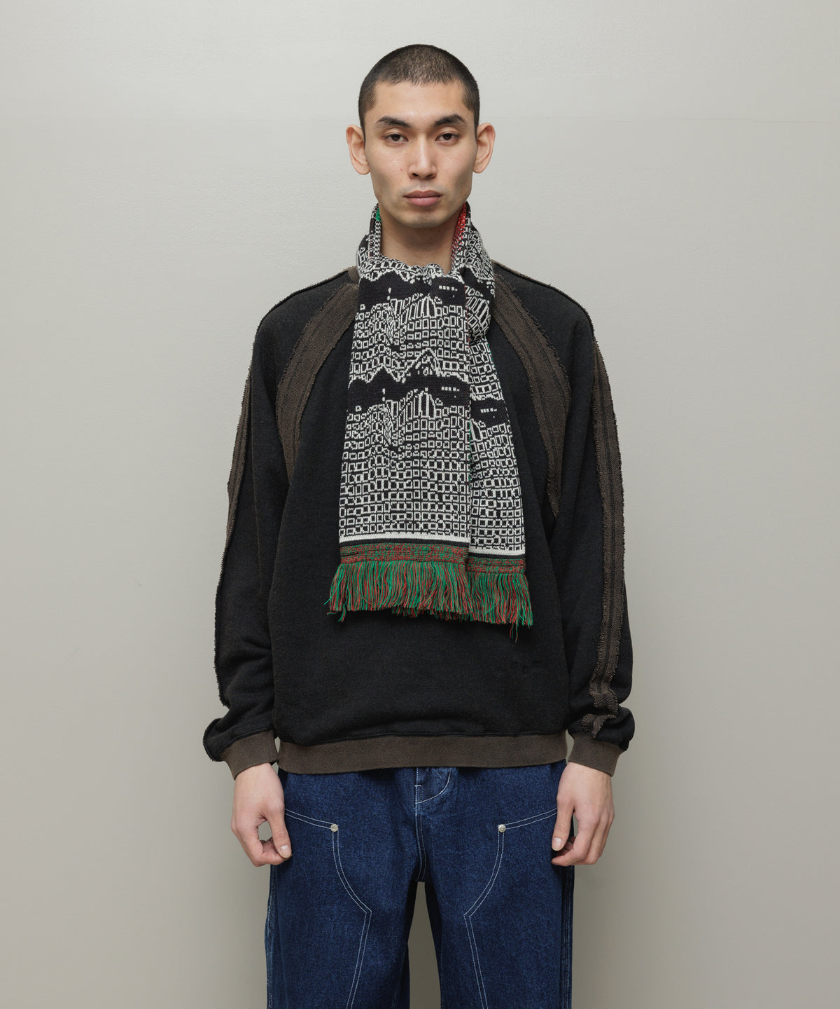 BAL/JACQUARD KNIT SOCCER SCARF