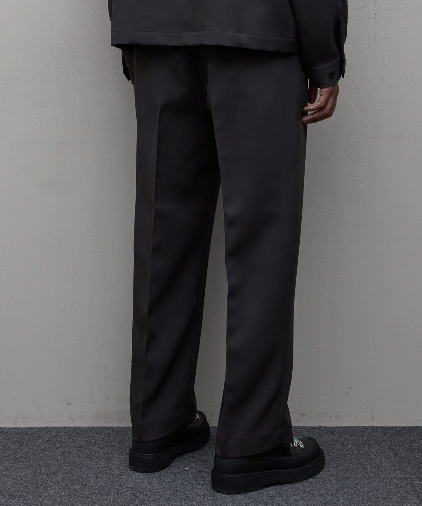 BAL / FARAH WOOL WIDE TAPERED EASY PANT