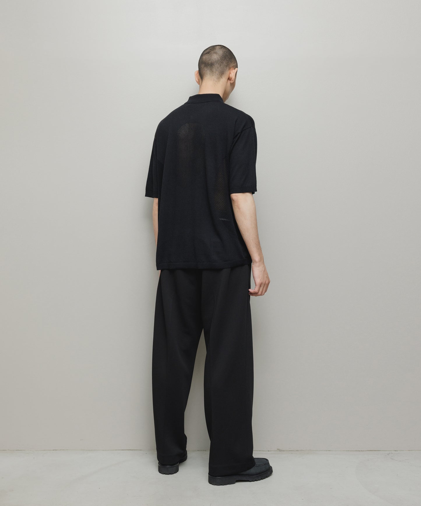 BAL/FARAH JERSEY WIDE TAPERED EASY PANT