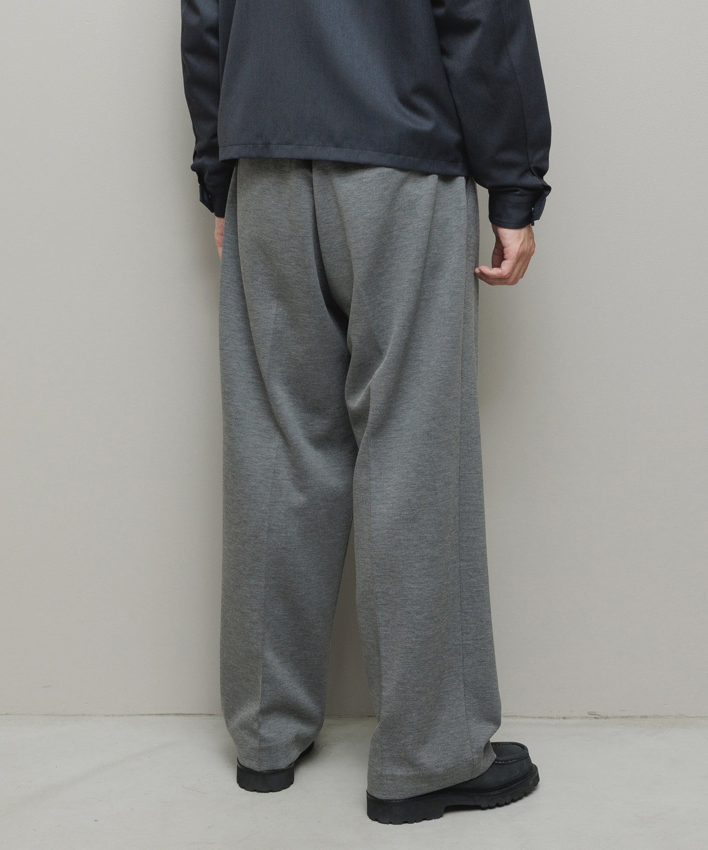 BAL/FARAH JERSEY WIDE TAPERED EASY PANT