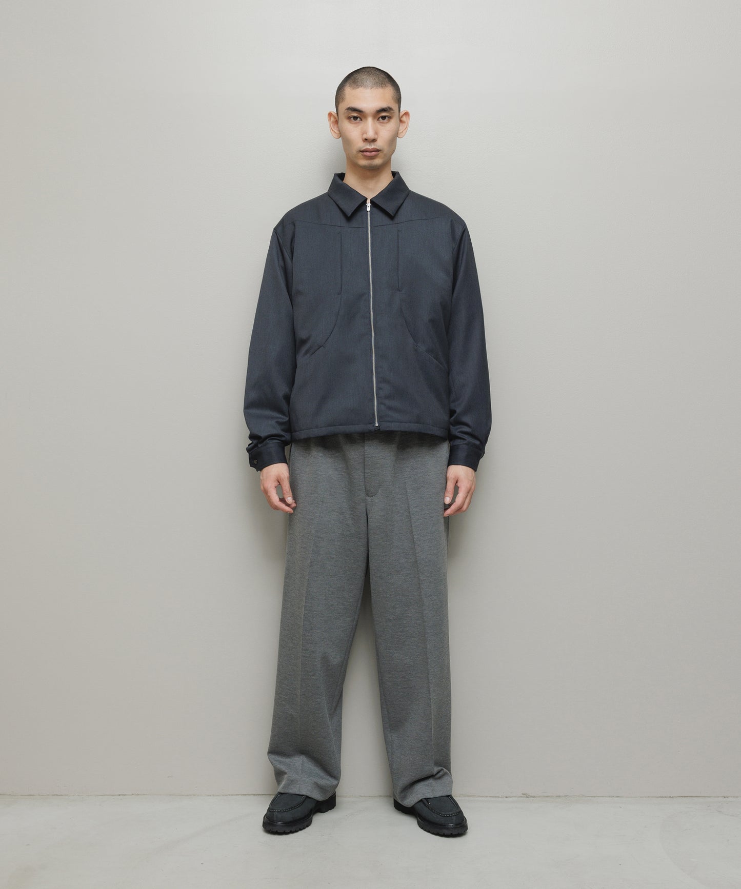 BAL/FARAH JERSEY WIDE TAPERED EASY PANT