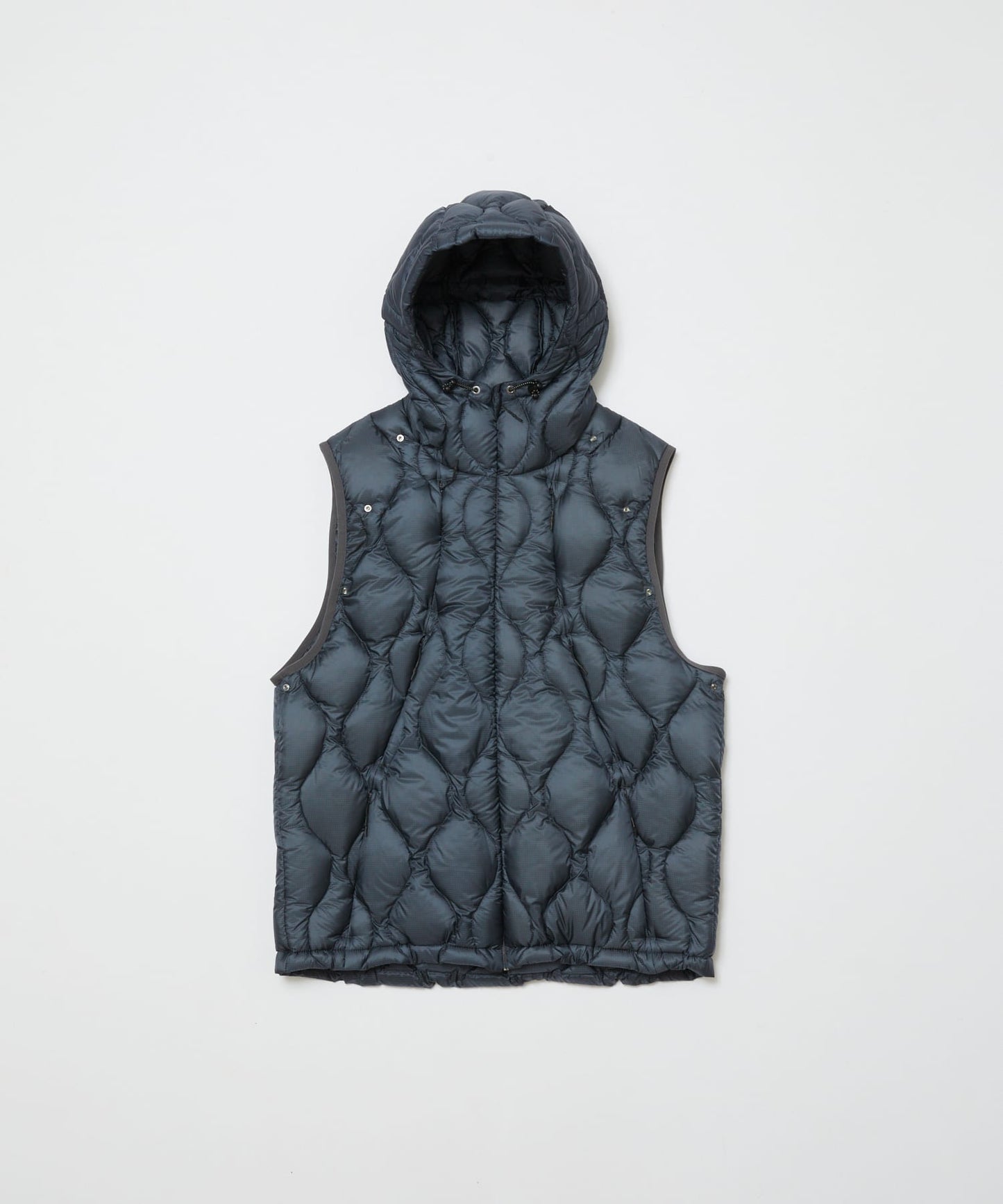 BAL / TAION REMOVABLE SLEEVE DOWN JACKET(Blue Gray)