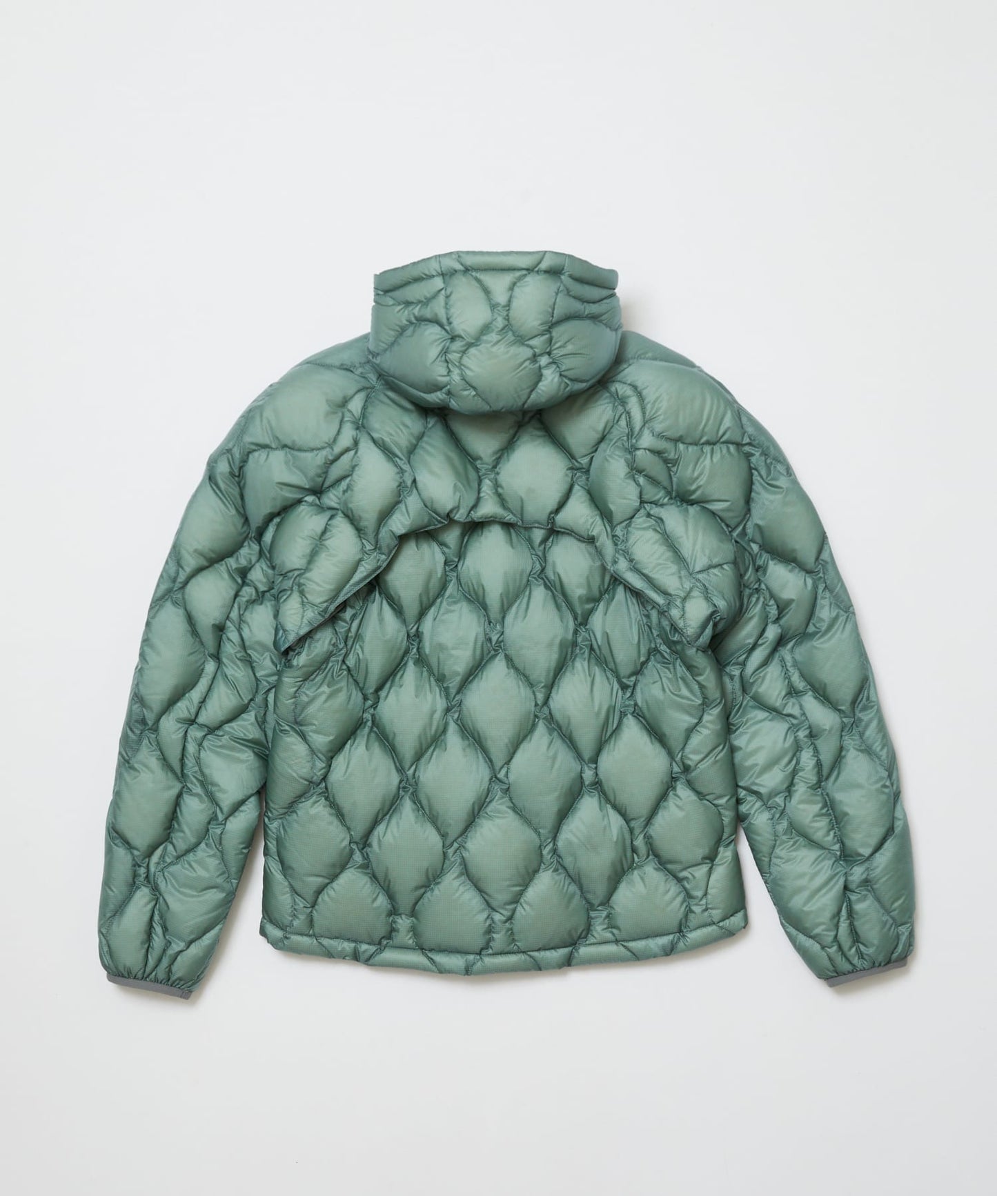 BAL / TAION REMOVABLE SLEEVE DOWN JACKET (DARK MINT)