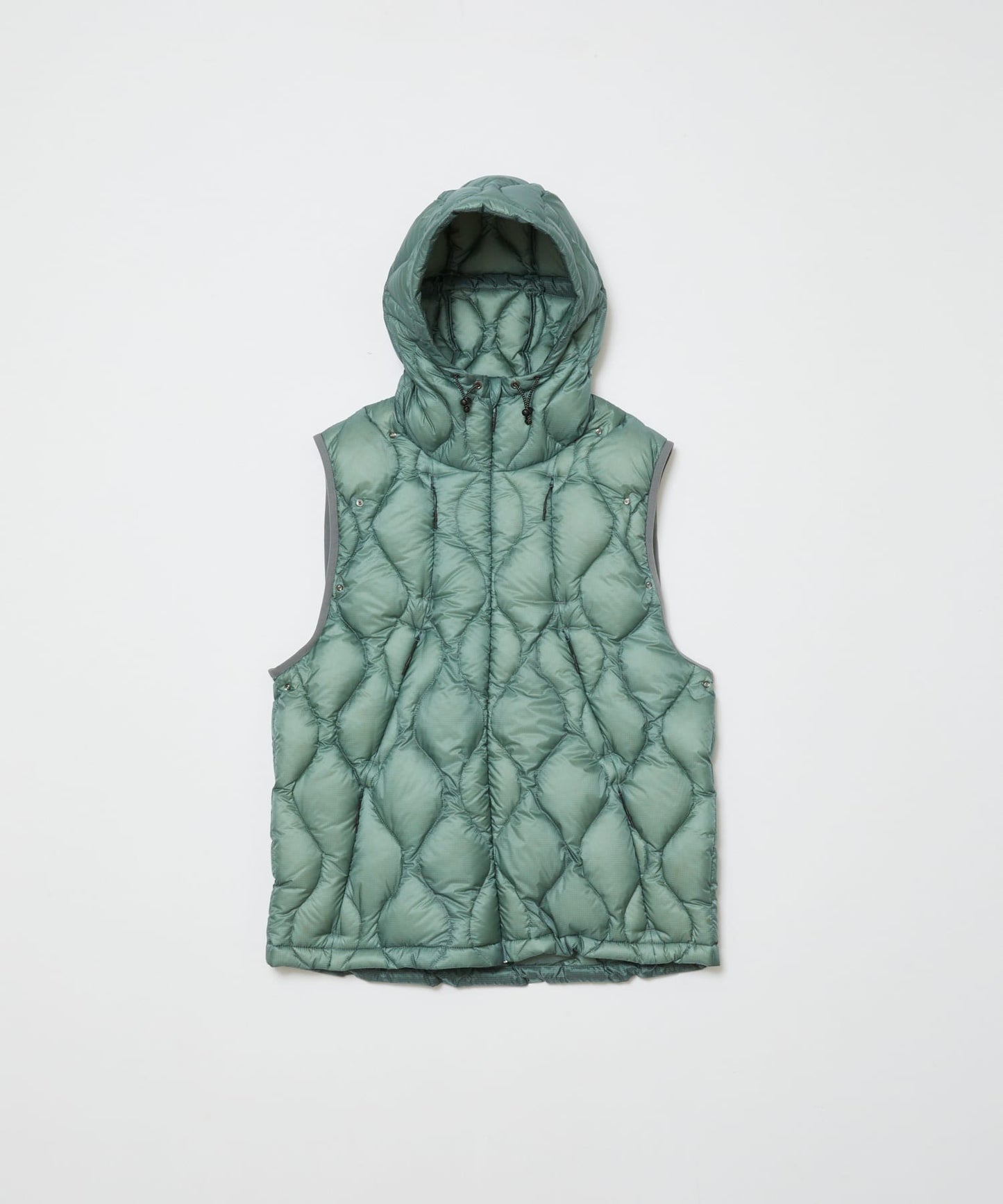 BAL / TAION REMOVABLE SLEEVE DOWN JACKET (DARK MINT)