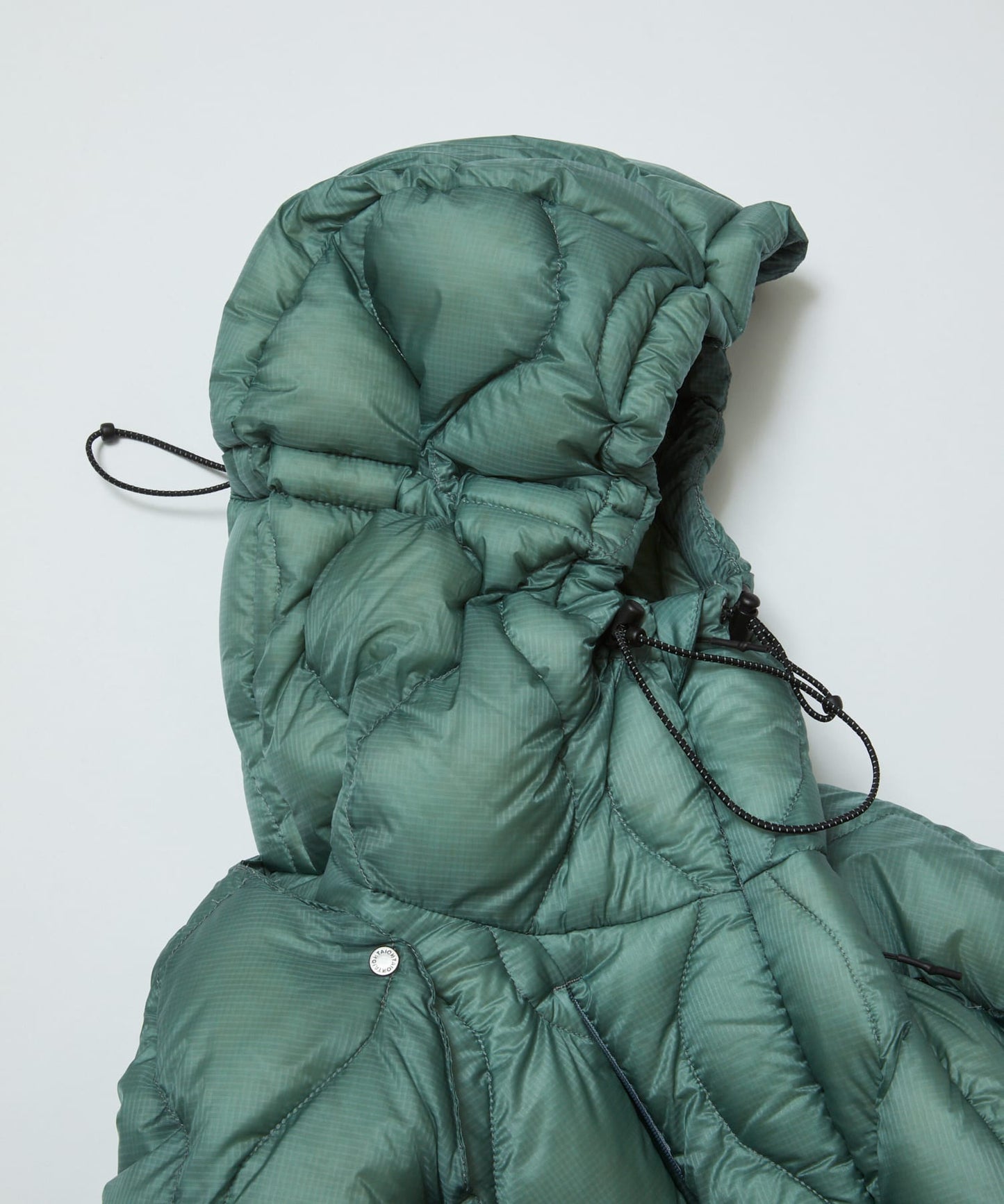 BAL / TAION REMOVABLE SLEEVE DOWN JACKET (DARK MINT)