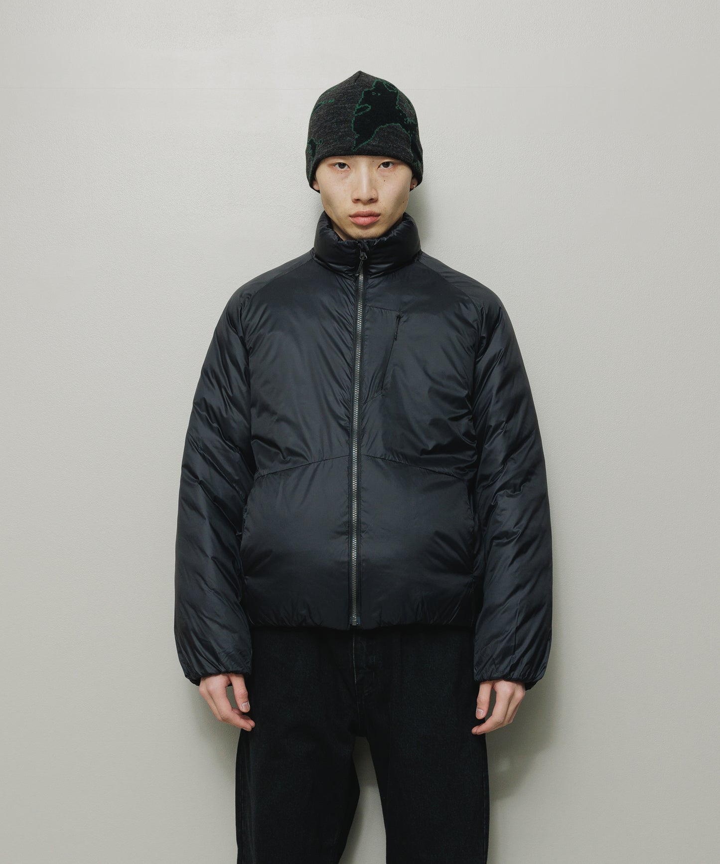 BAL/TAION STAND COLLAR DOWN JACKET