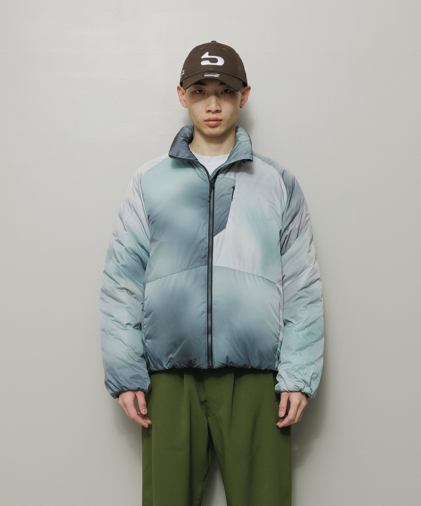 BAL/TAION STAND COLLAR DOWN JACKET