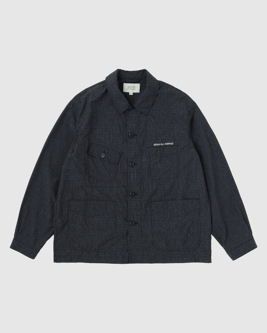 SEDAN ALL-PURPOSE/Graph Plaid Nylon Work Jacket