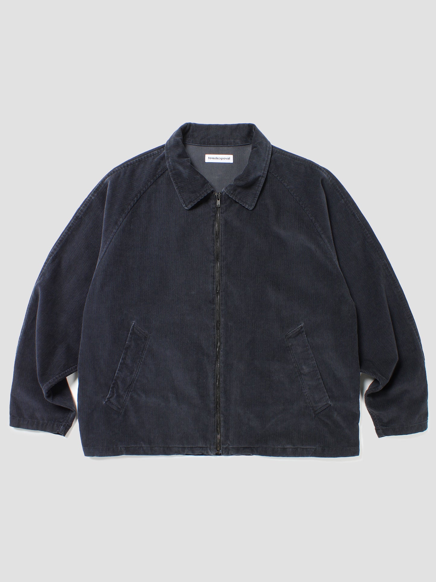 POVAL/Corduroy Drizzler Shirt(Black)