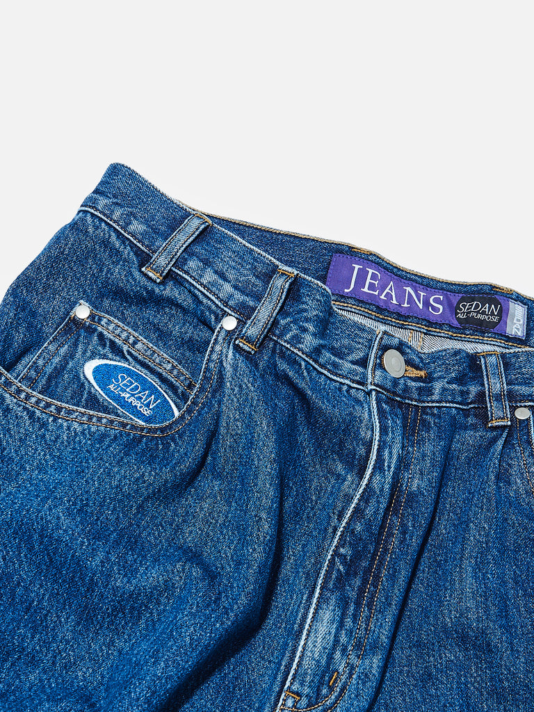 SEDAN ALL-PURPOSE(セダンオールパーパス)/Oval Logo Denim Pant(INDIGO)