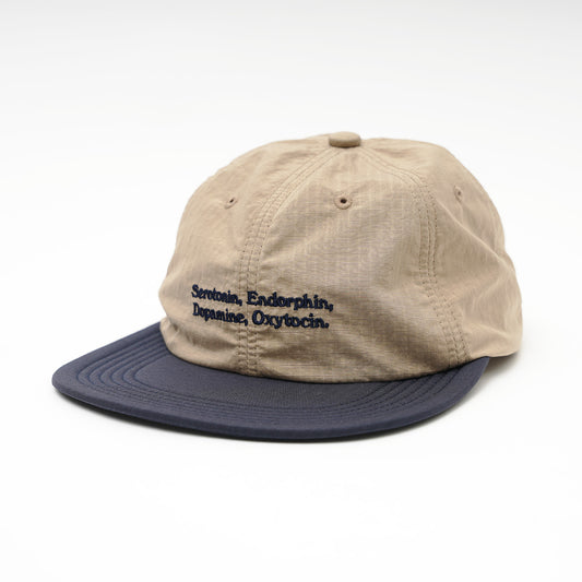 GARBAGE/SOFT BRIM 6 PANEL CAP LOW (HAPPY CHEMICALS)