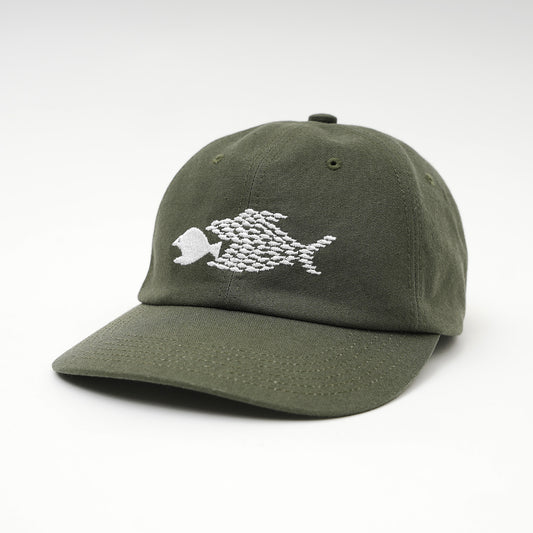GARBAGE/HARD BRIM 6 PANEL CAP LOW (SOLIDARITY)