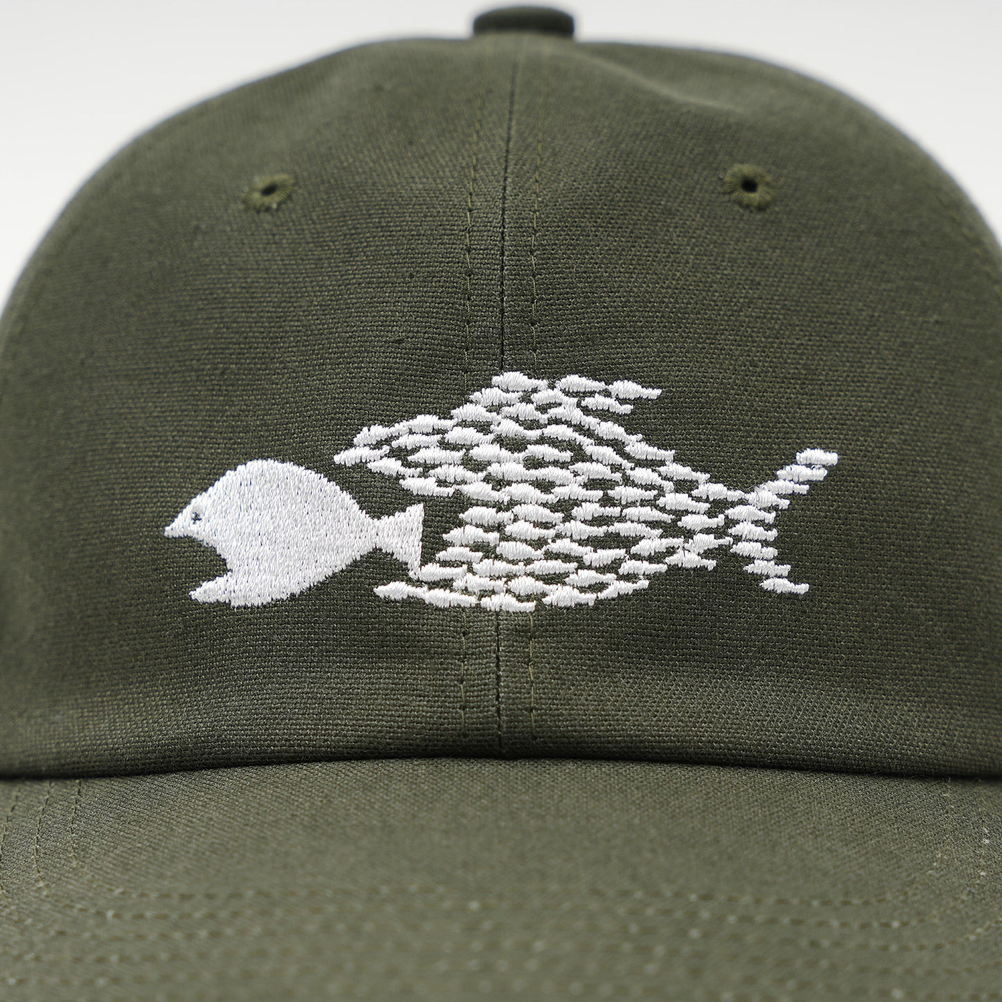 GARBAGE/HARD BRIM 6 PANEL CAP LOW (SOLIDARITY)