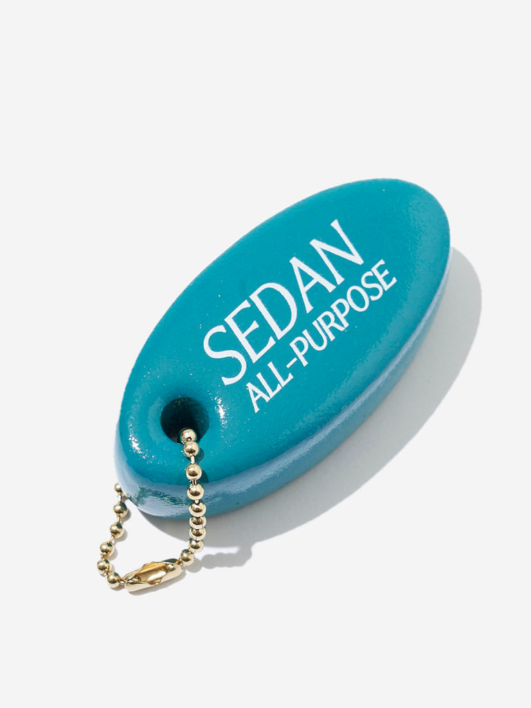 SEDAN ALL-PURPOSE(セダンオールパーパス)/Oval Logo Key Float(Teal)