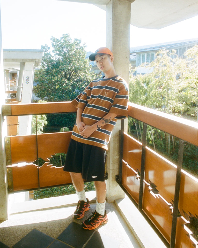 Bathe Shorts(BLACK)/DIASPORA SKATEBOARDS(ディアスポラスケートボーズ)
