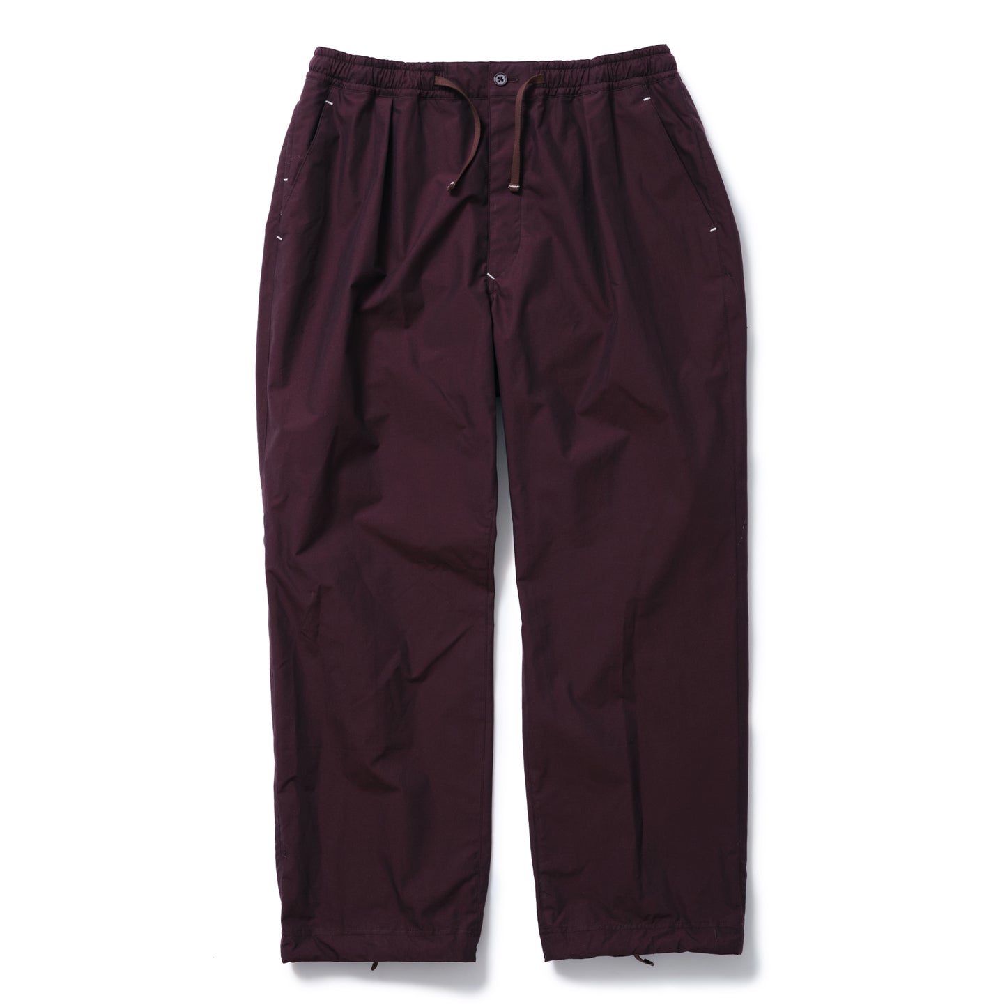 THICKER TROUSERS(DARK RED)/ETHOS