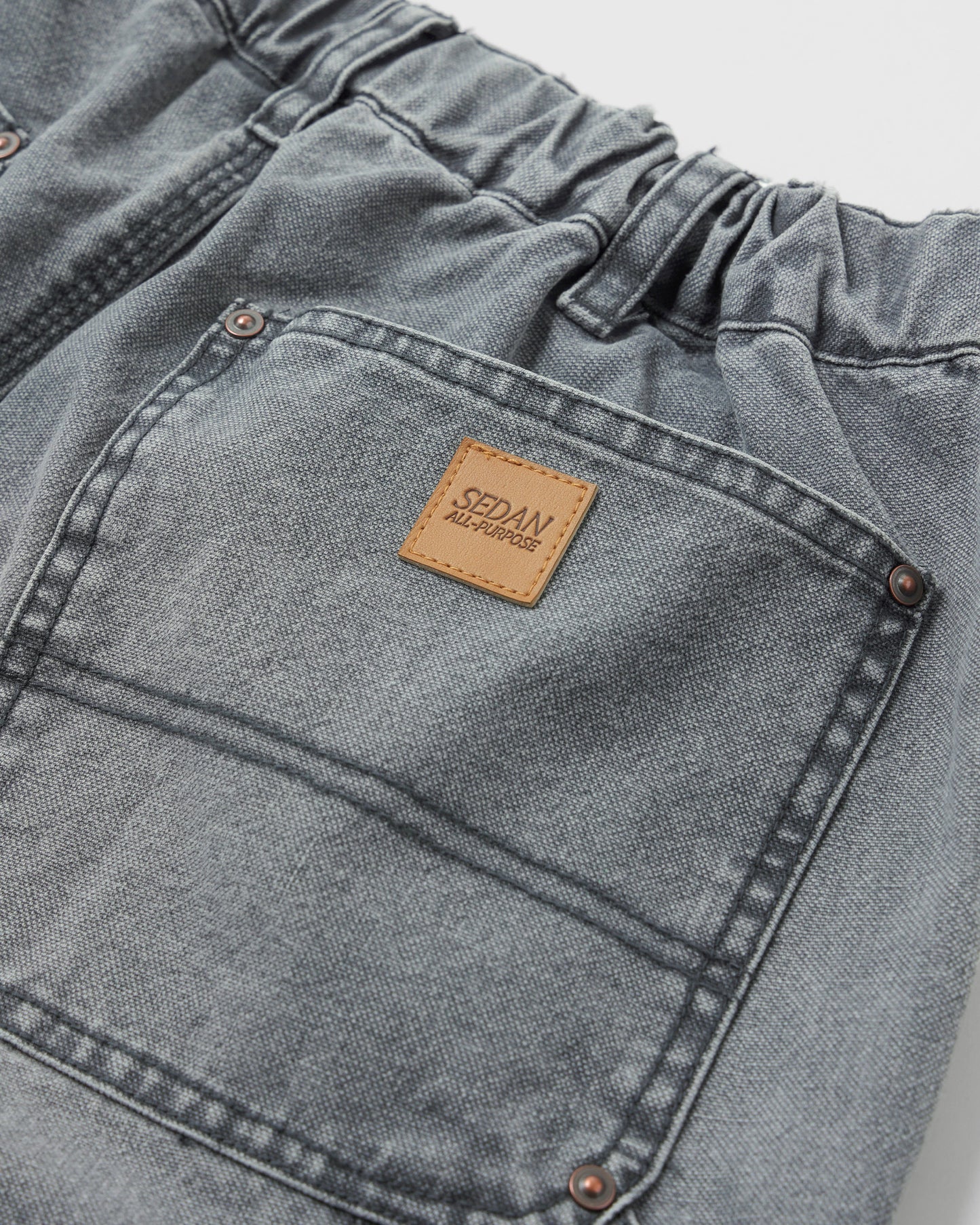 SEDAN ALL-PURPOSE/Vintage Washed Double Knee Pants