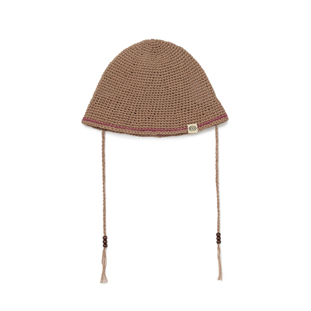 SOL/Hand-knitted Hemp Hat