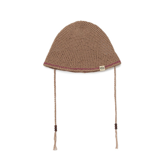 SOL/Hand-knitted Hemp Hat
