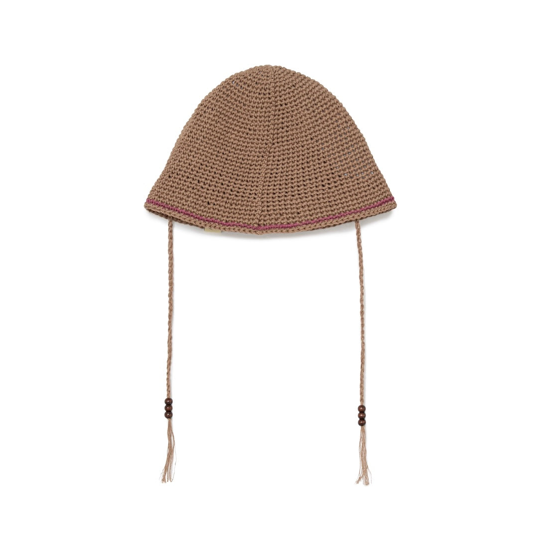 SOL/Hand-knitted Hemp Hat