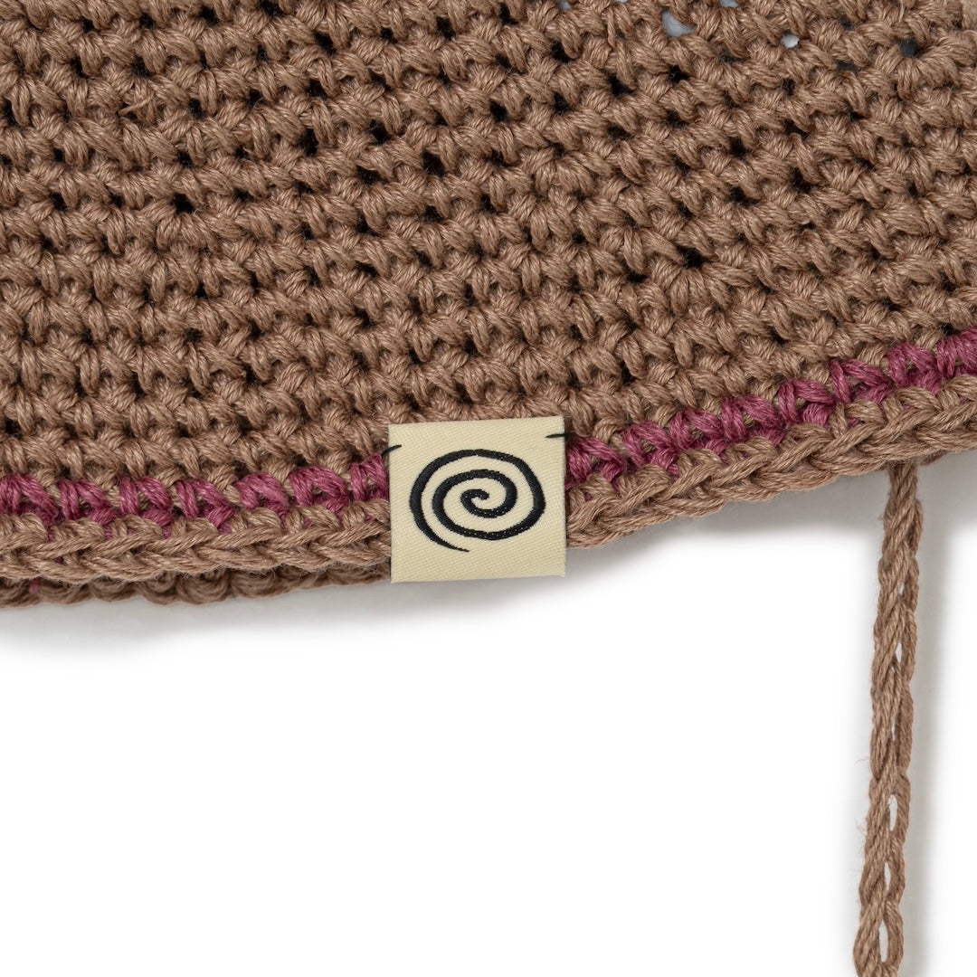 SOL/Hand-knitted Hemp Hat