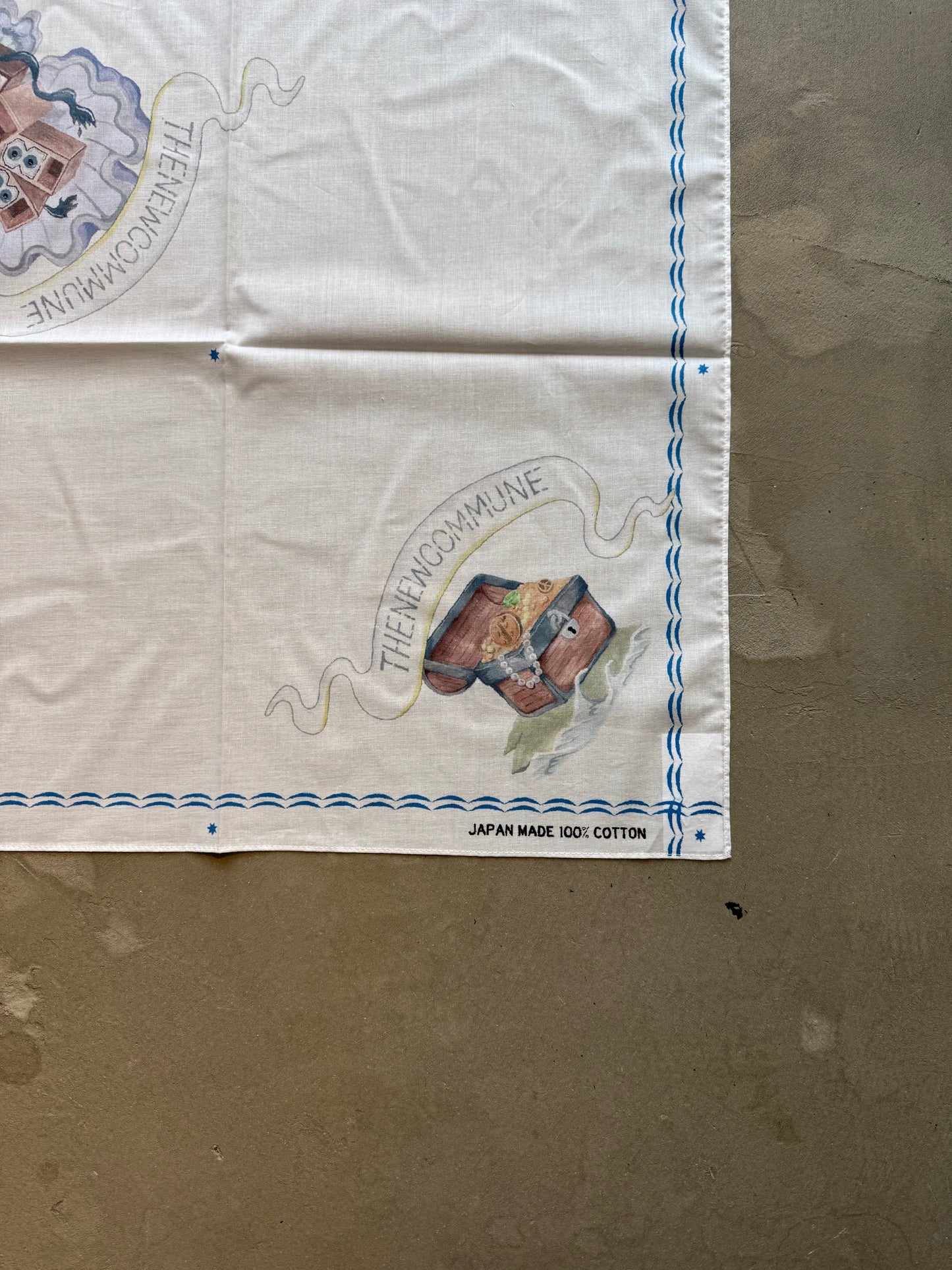 FAKE AS FLOWERS/NEWCOMMUNE Bar Napkin (Bandana)