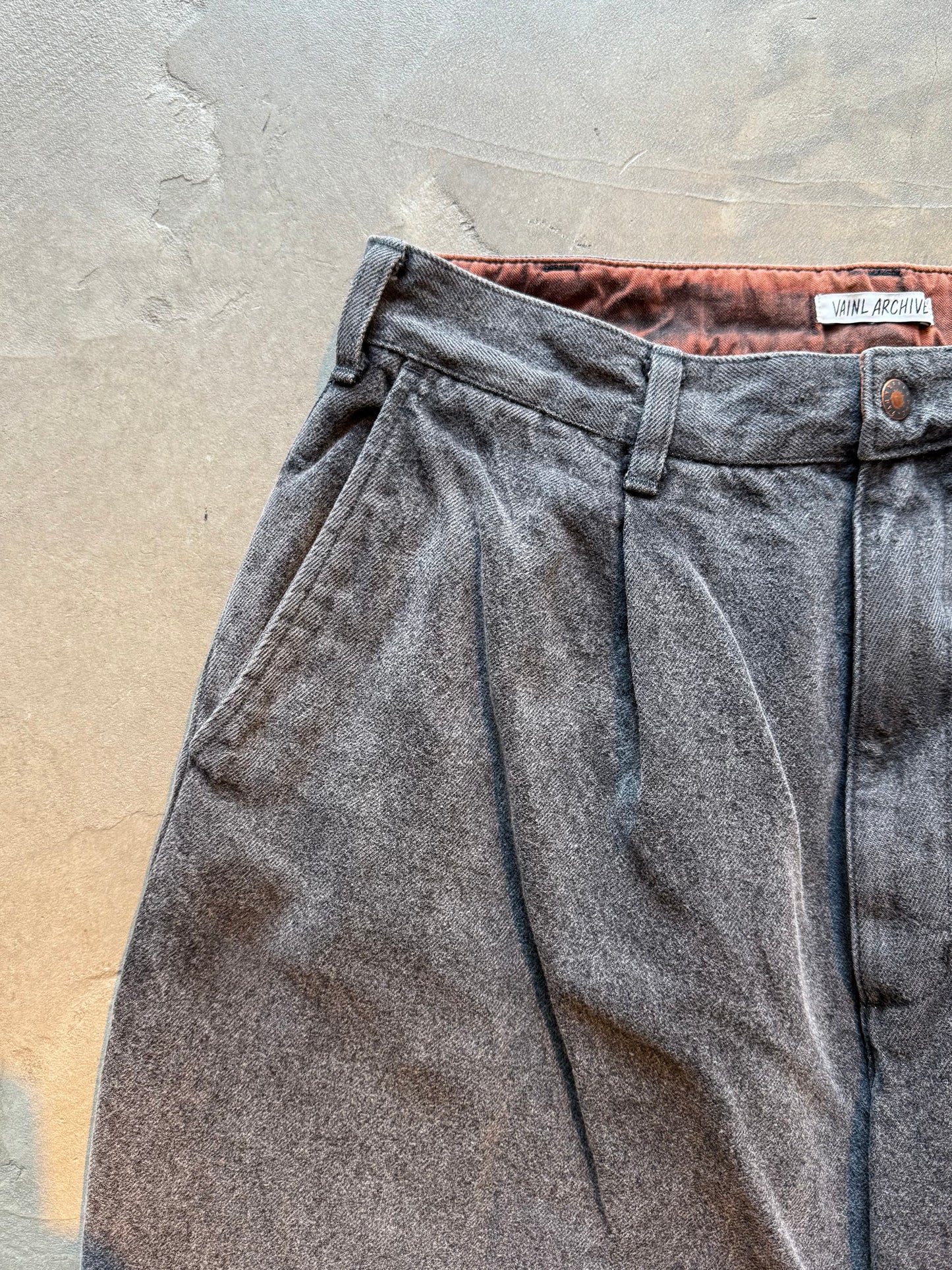 VAINL ARCHIVE/Live Pants-T