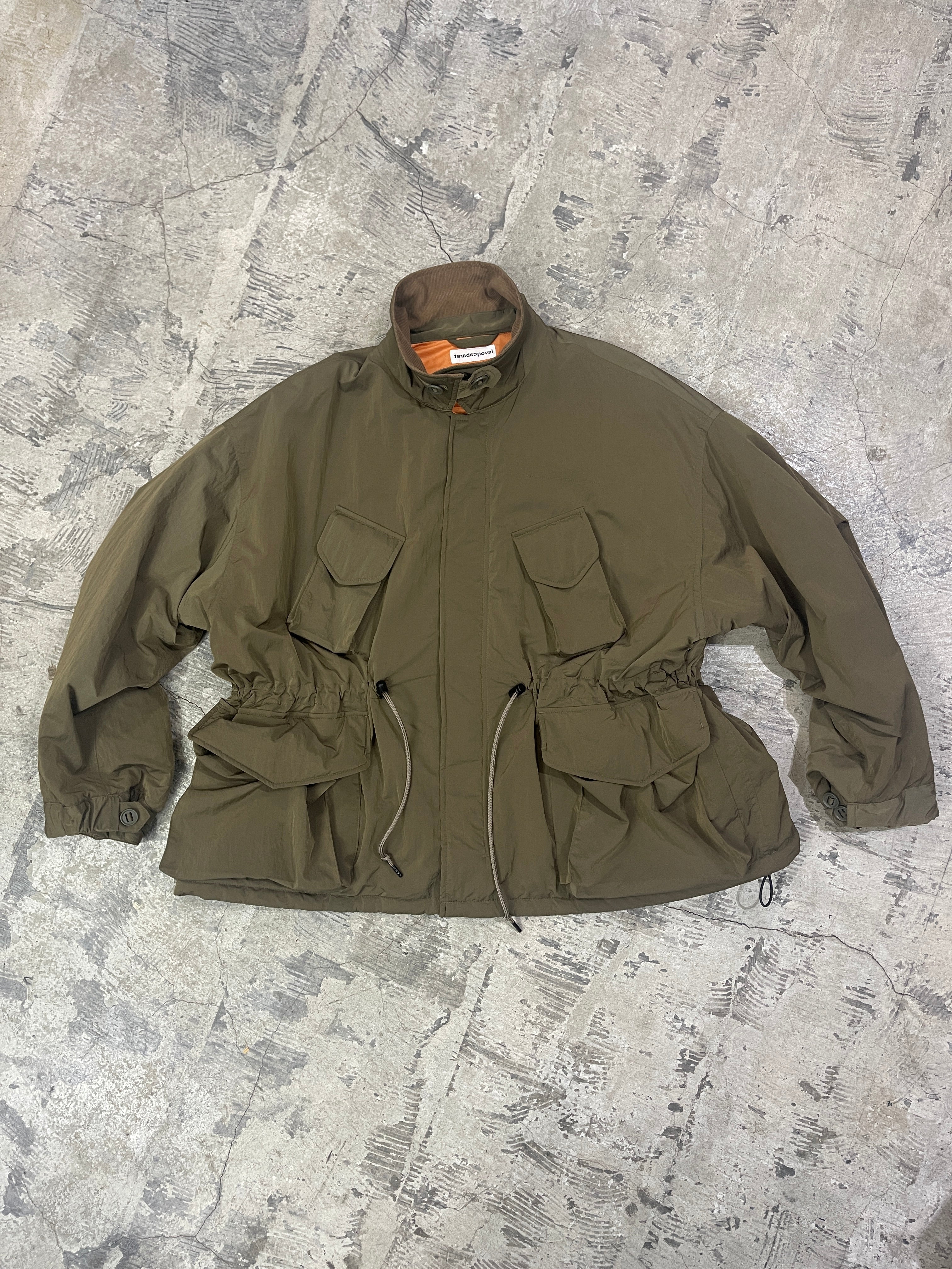 Combat Over Jacket(Dark Beige)/POVAL