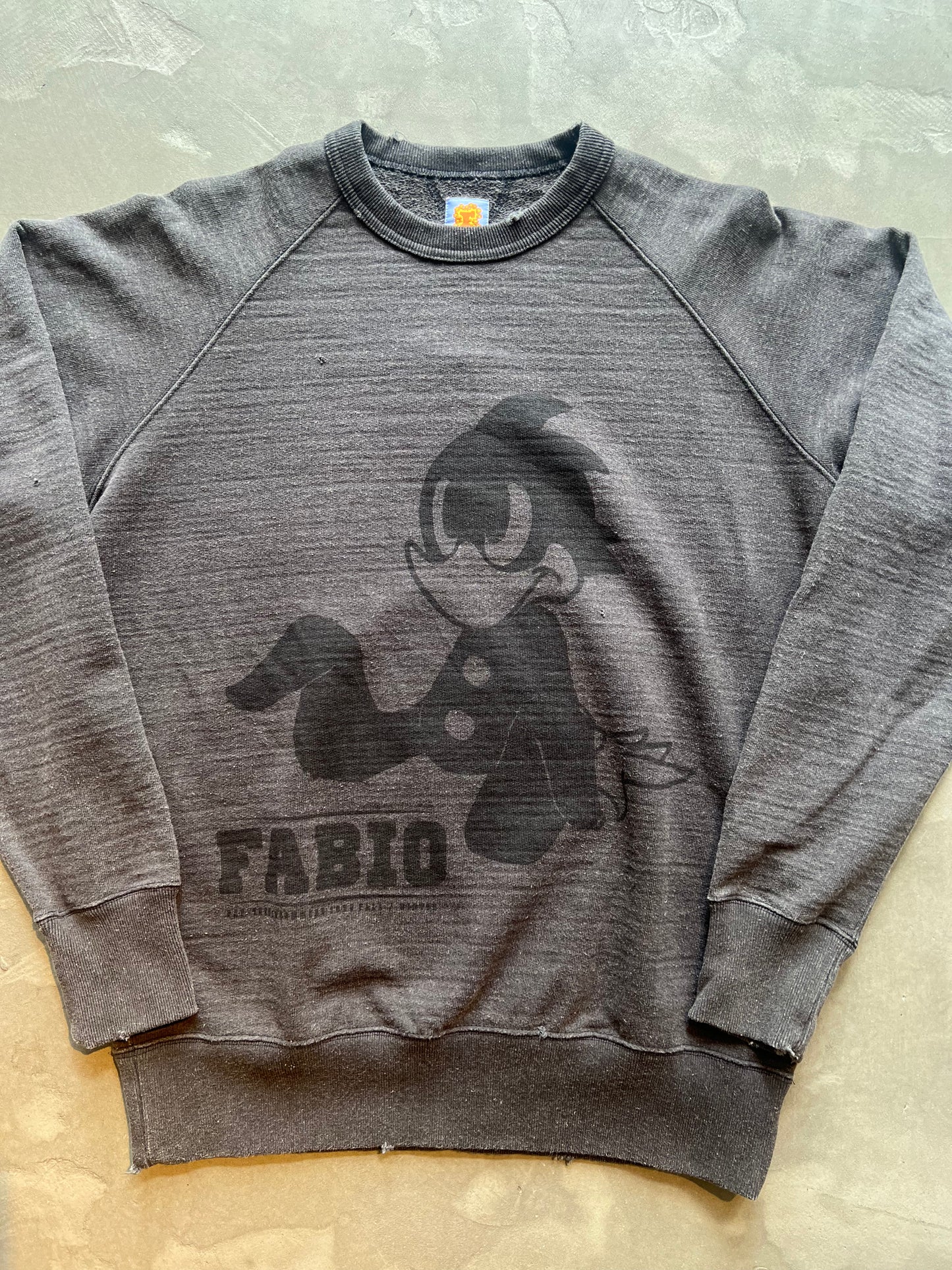 FAKE AS FLOWERS/Fabio Crewneck Sweat