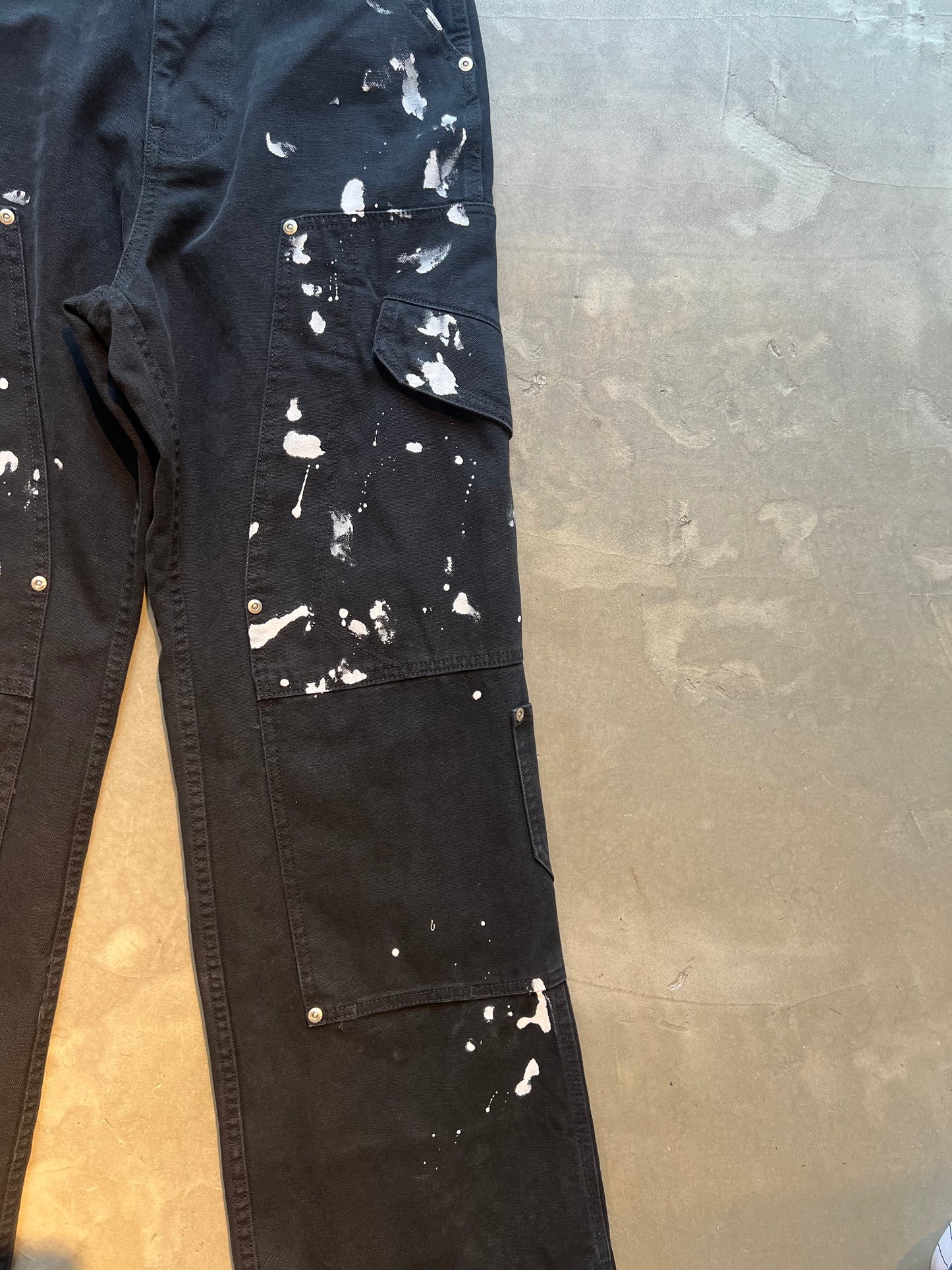 FAKE AS FLOWERS/Triple Knee Painter Pants