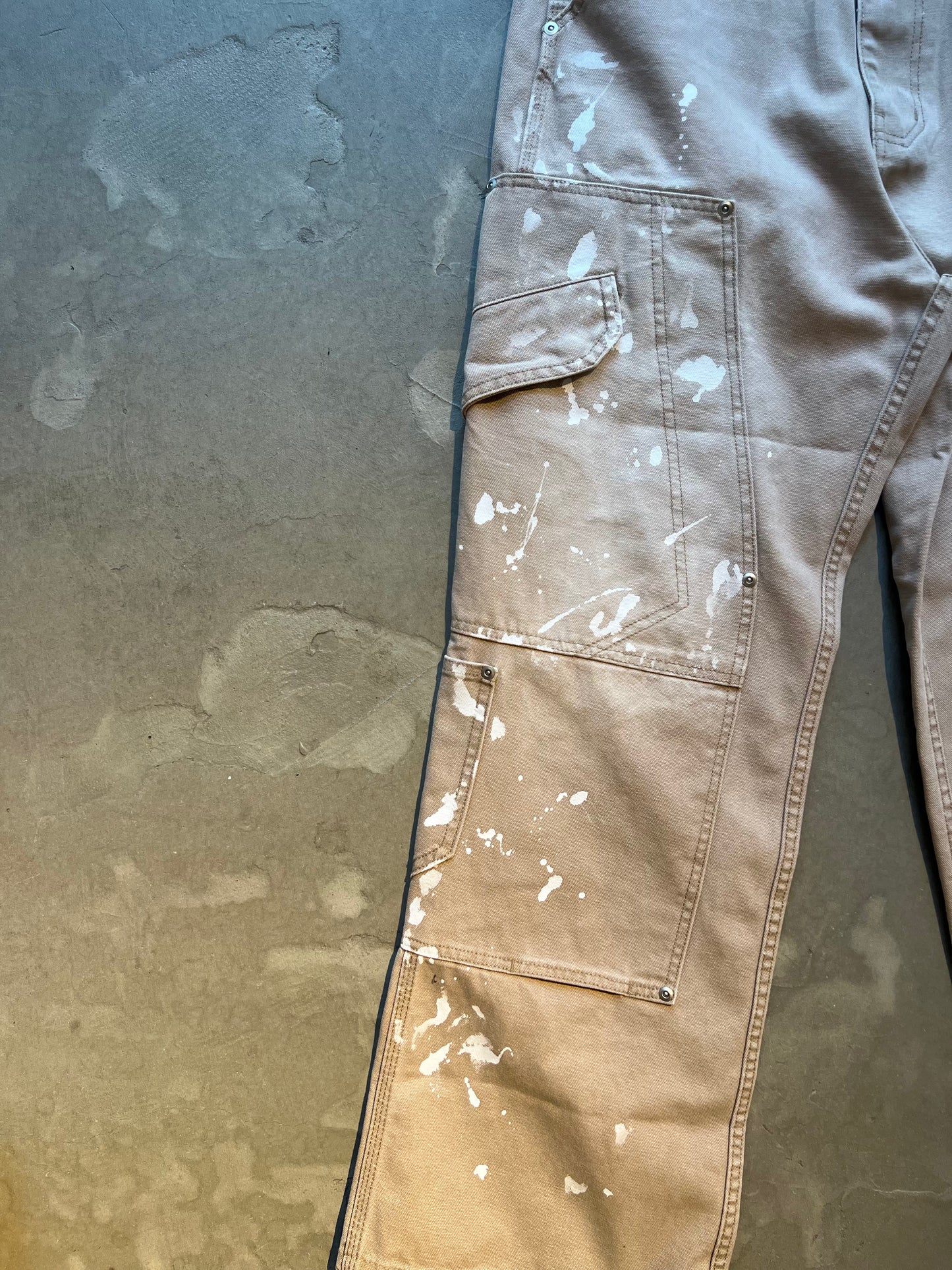 FAKE AS FLOWERS/Triple Knee Painter Pants