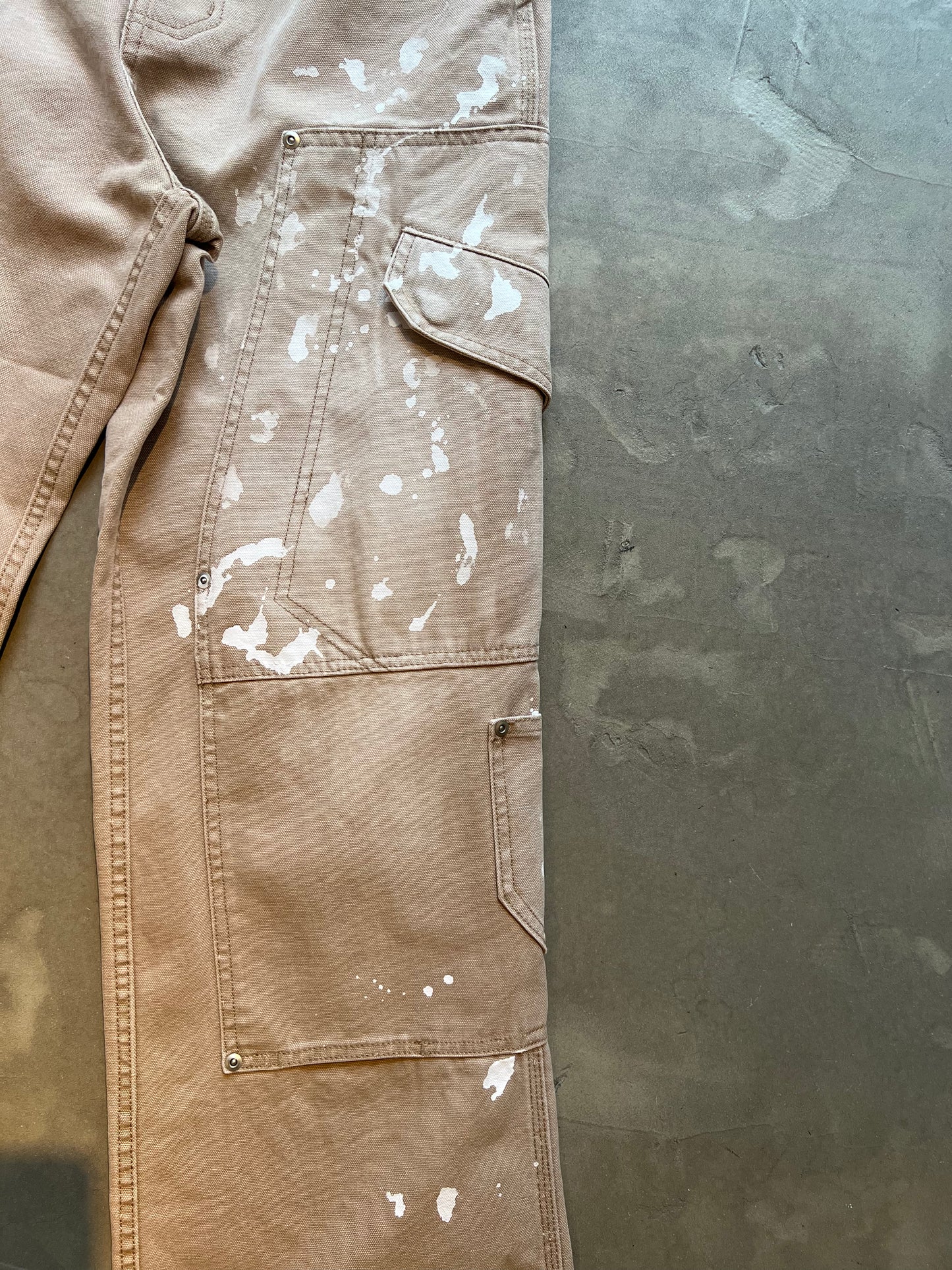 FAKE AS FLOWERS/Triple Knee Painter Pants
