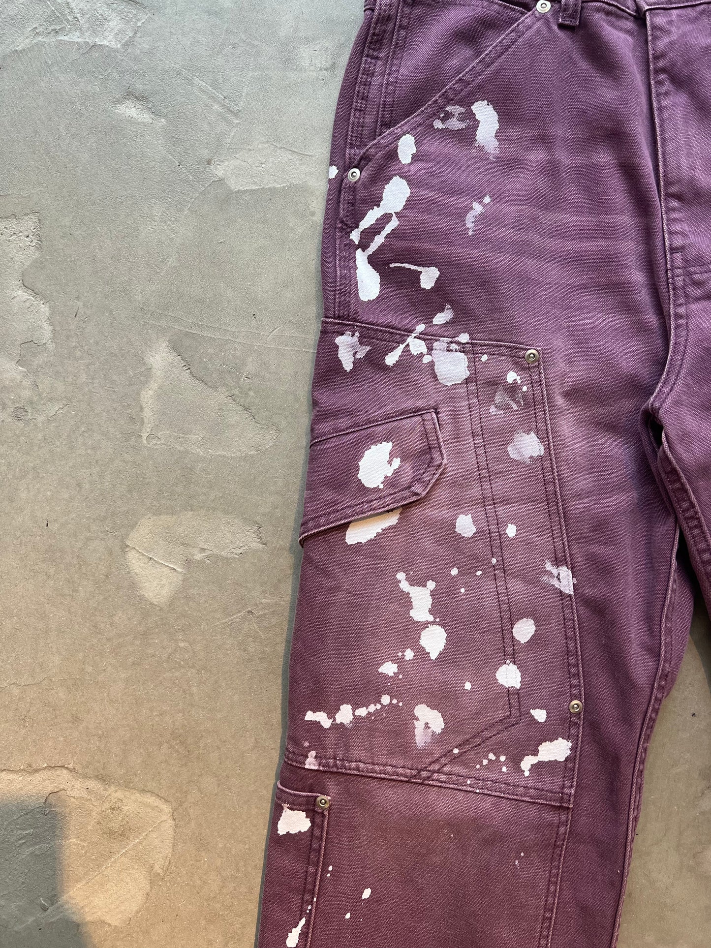 FAKE AS FLOWERS/Triple Knee Painter Pants