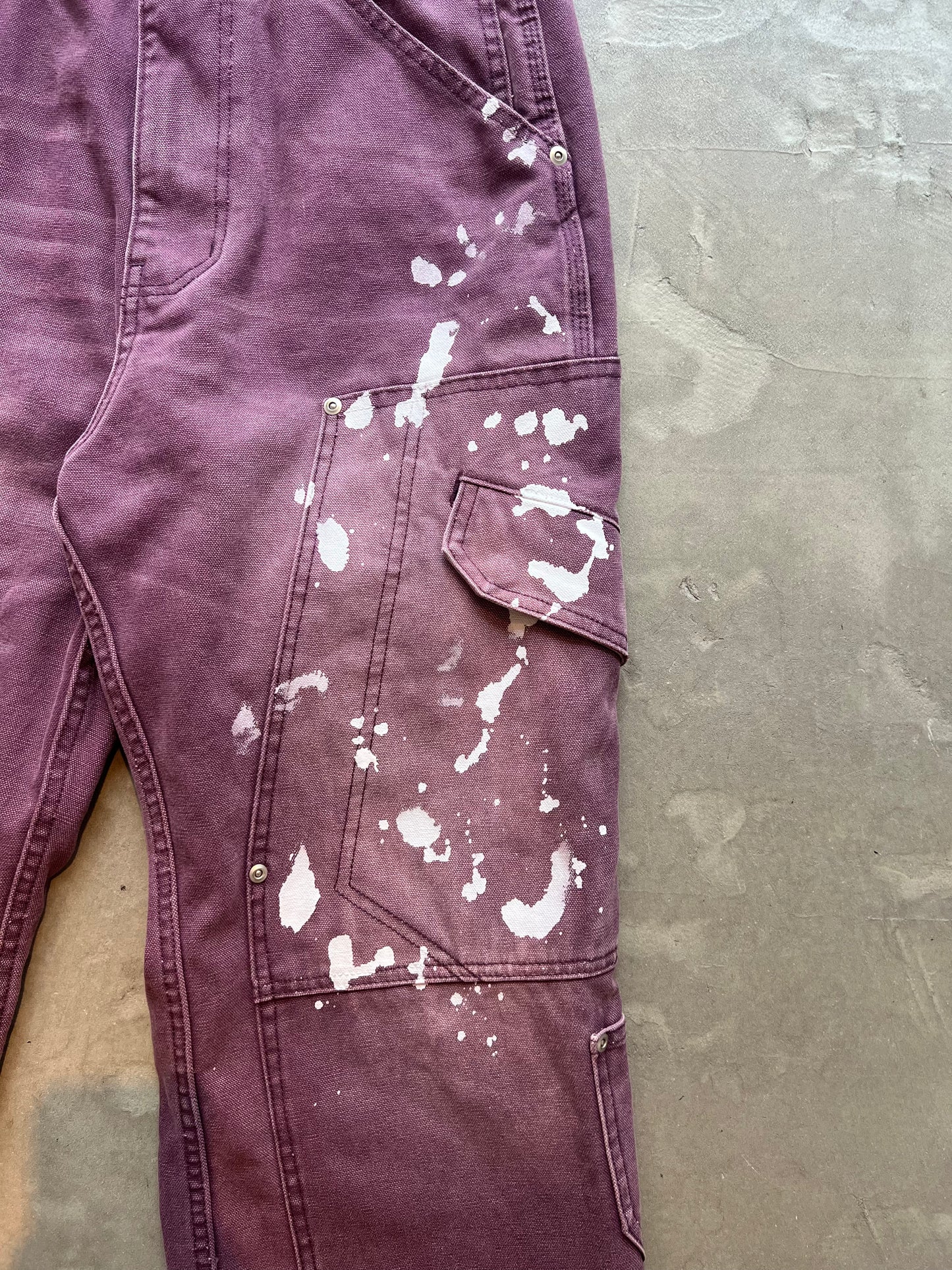 FAKE AS FLOWERS/Triple Knee Painter Pants